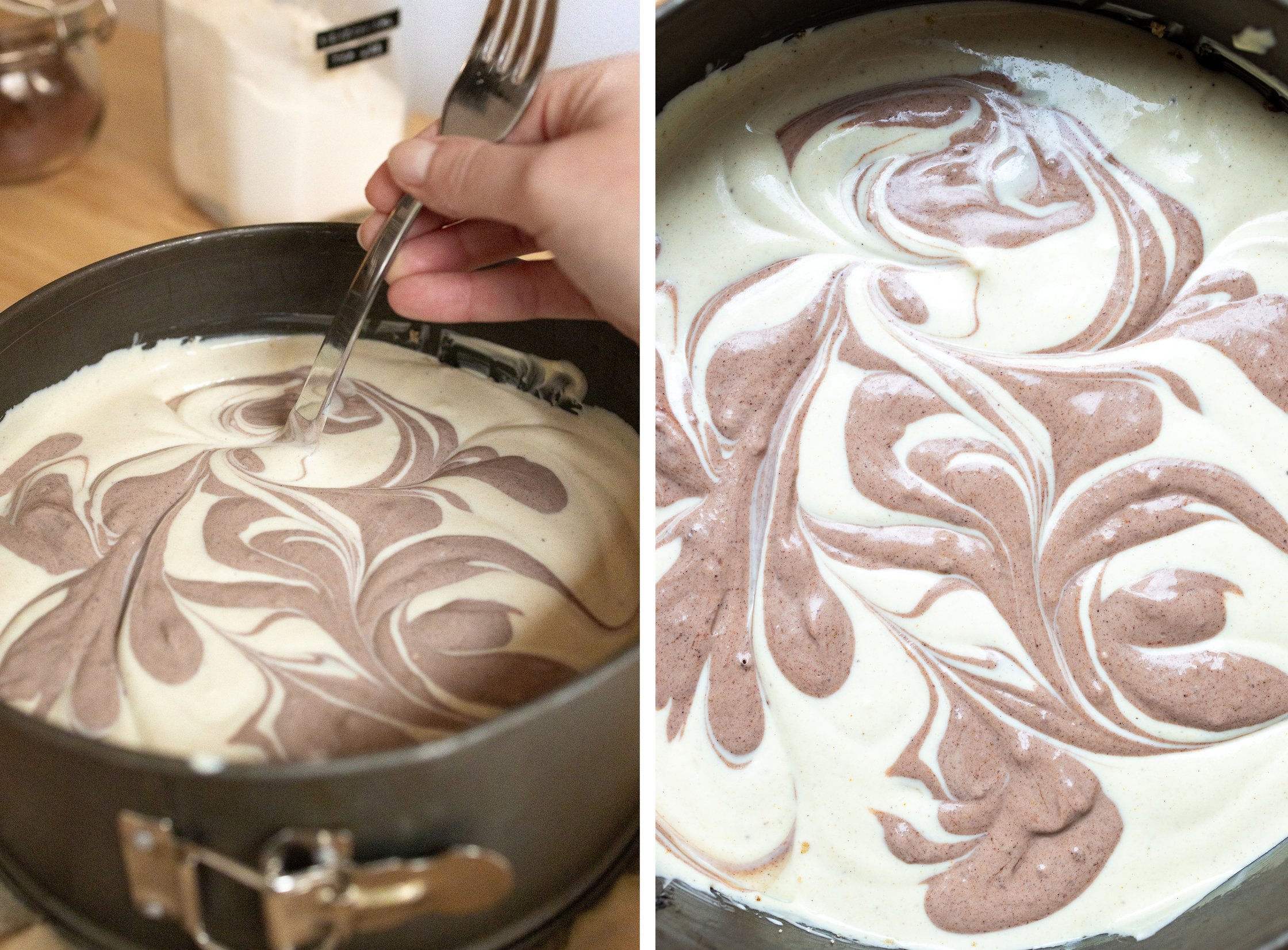 The raw dough.
