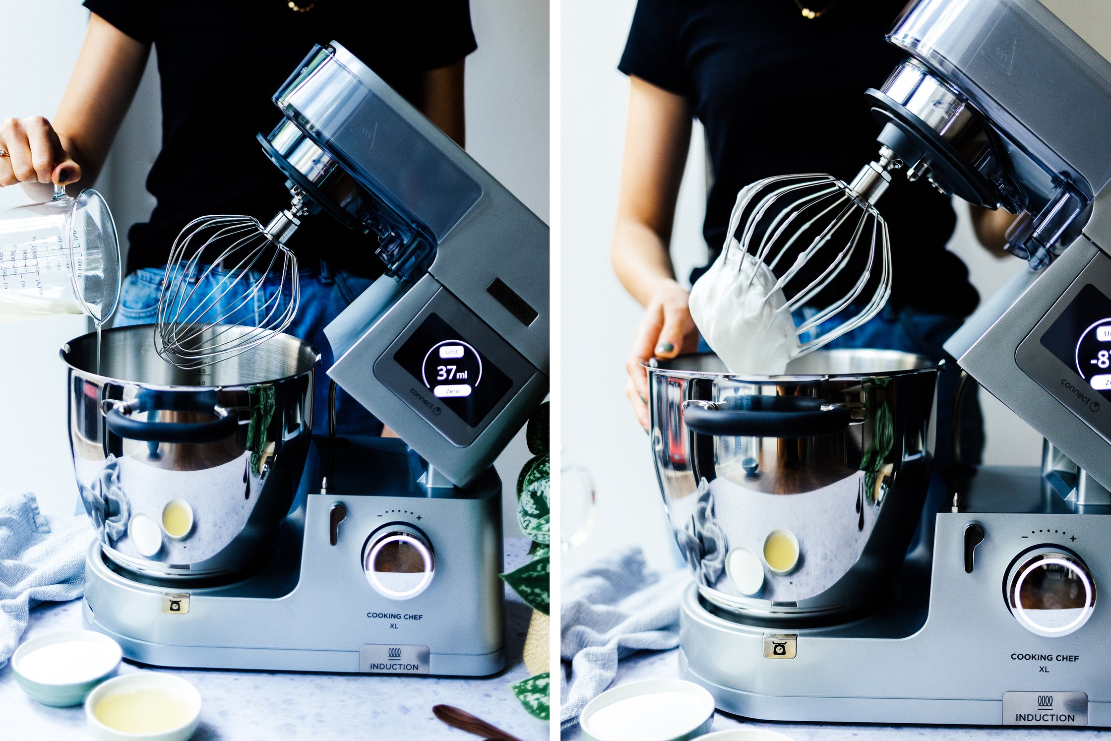 kenwood cooking chef beating aquafaba