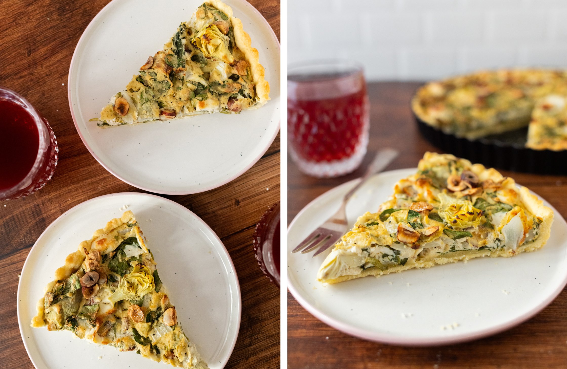Quiche Stücke