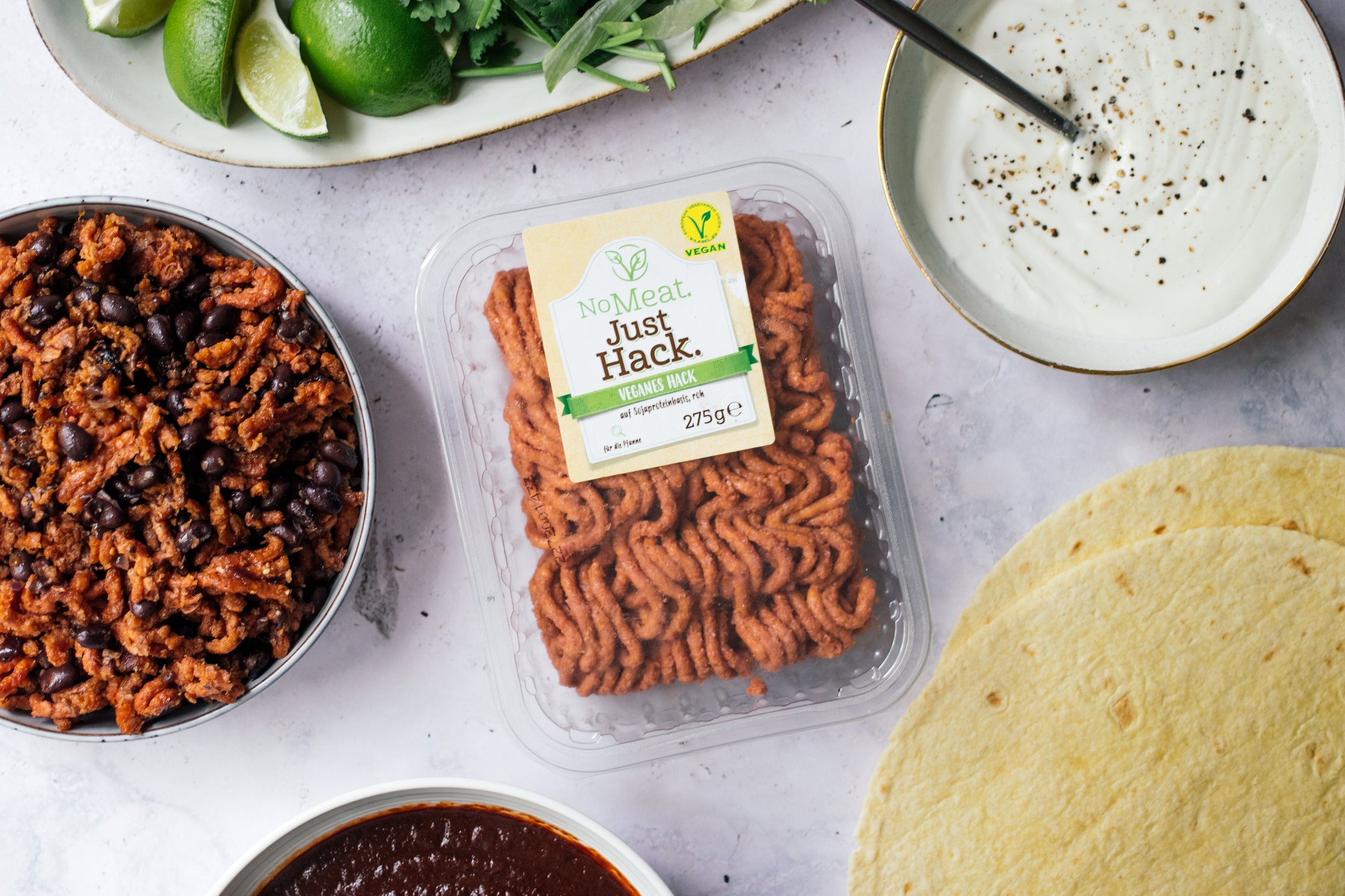 veganes Hack von EDEKA