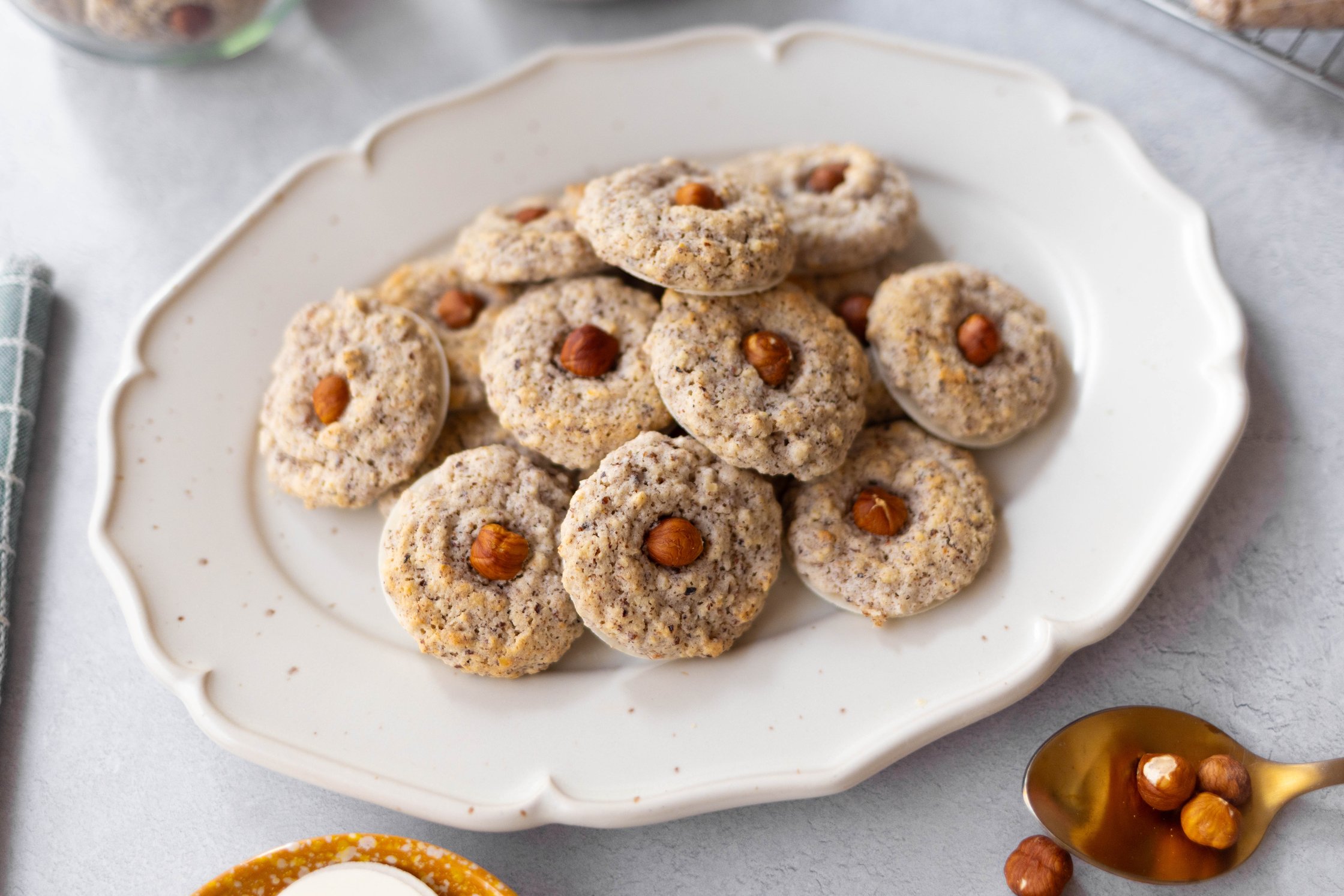 Cookies on a plate