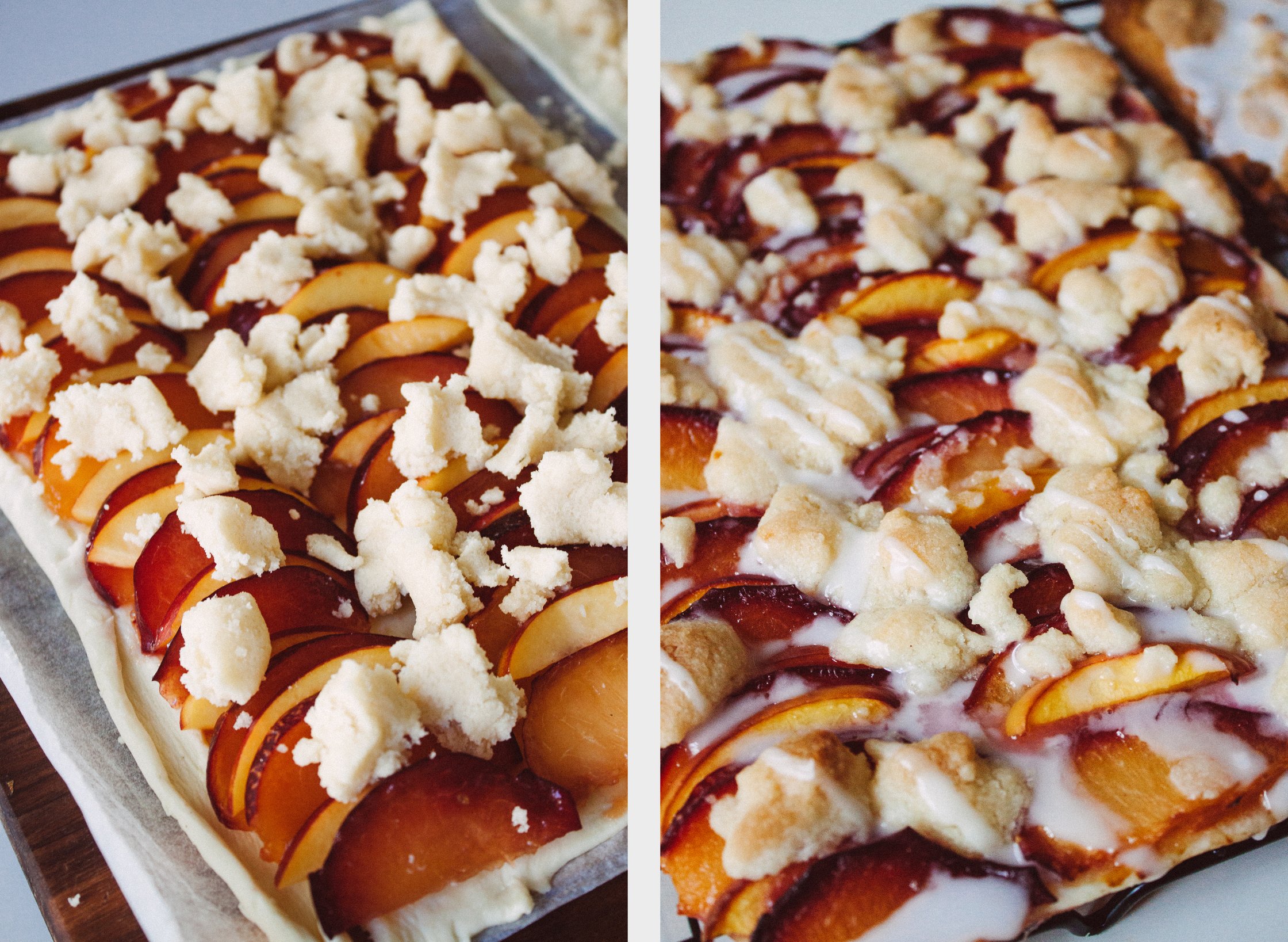 cakes before baking