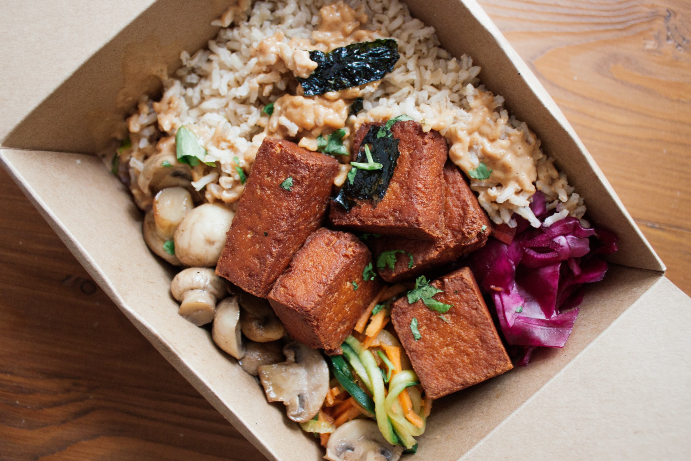 Vegane Bowl von Holy Flat