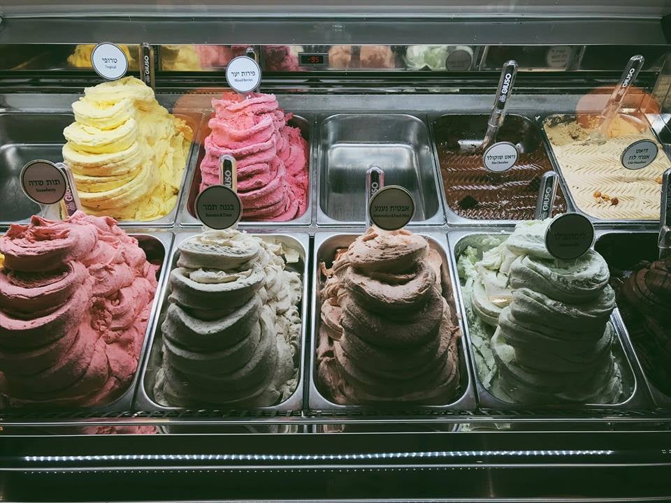 vegan ice cream in tel aviv
