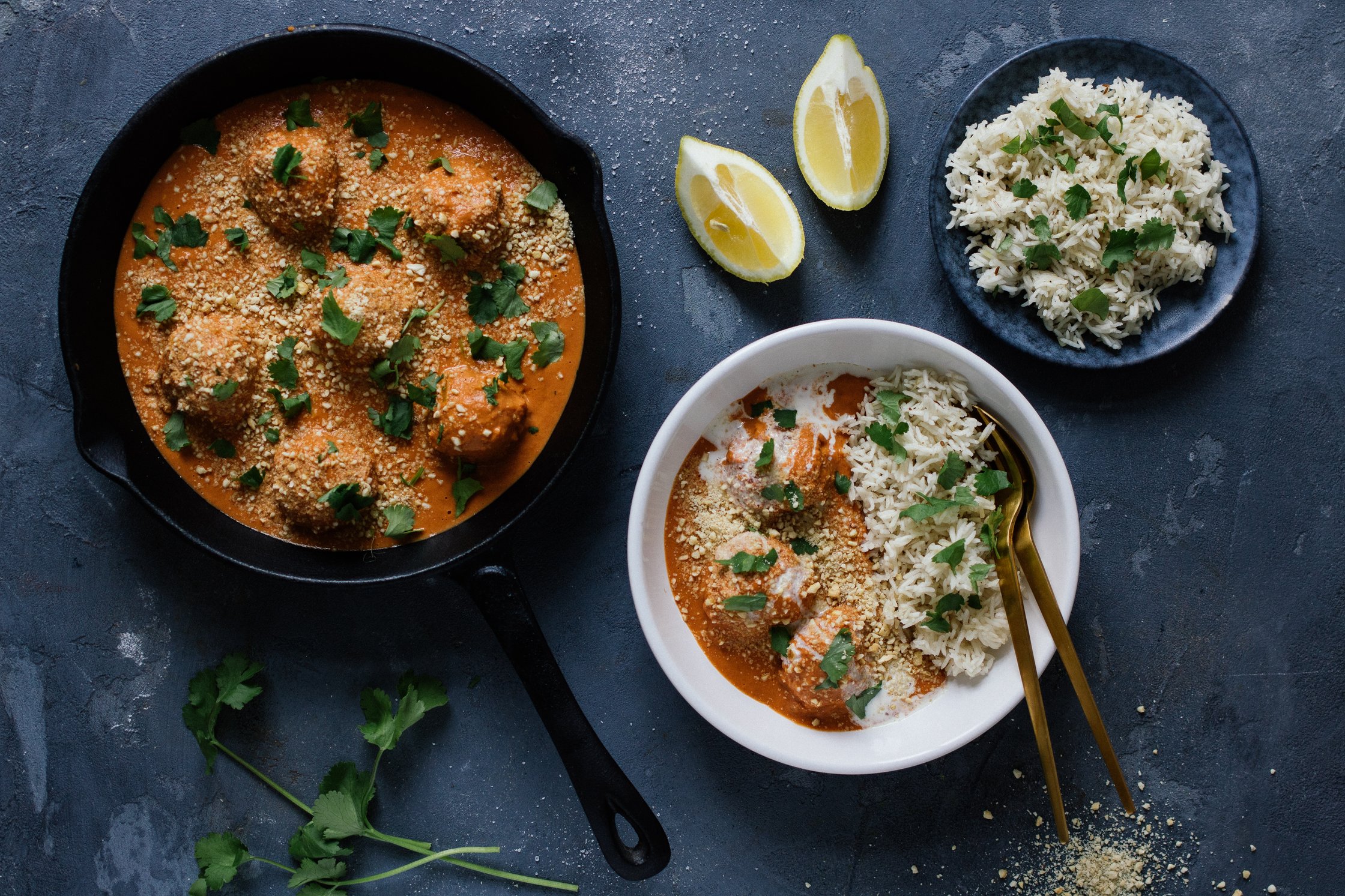 vegan malai kofta is ready to eat