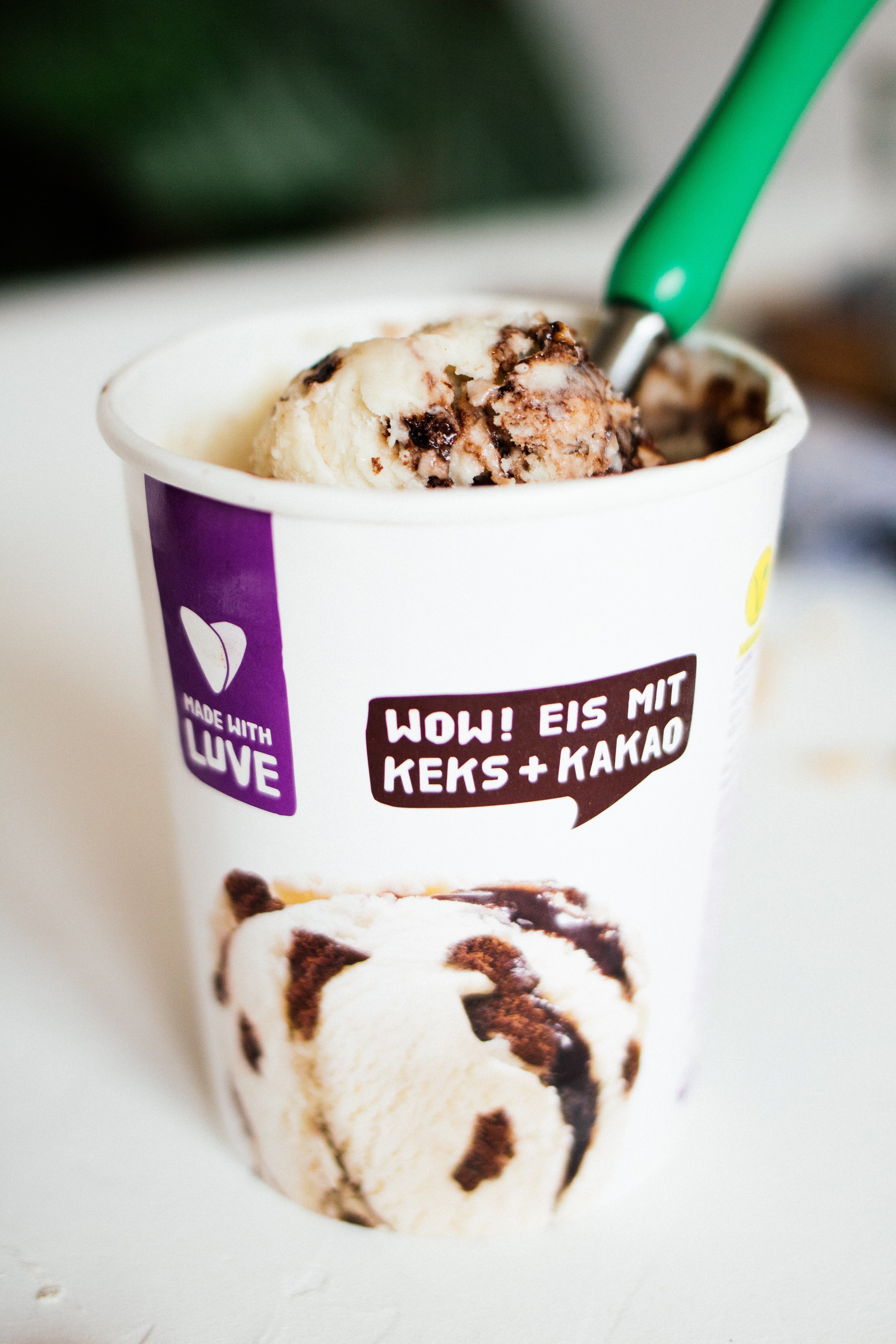 veganes Keks-Kakao-Eis von LUVE