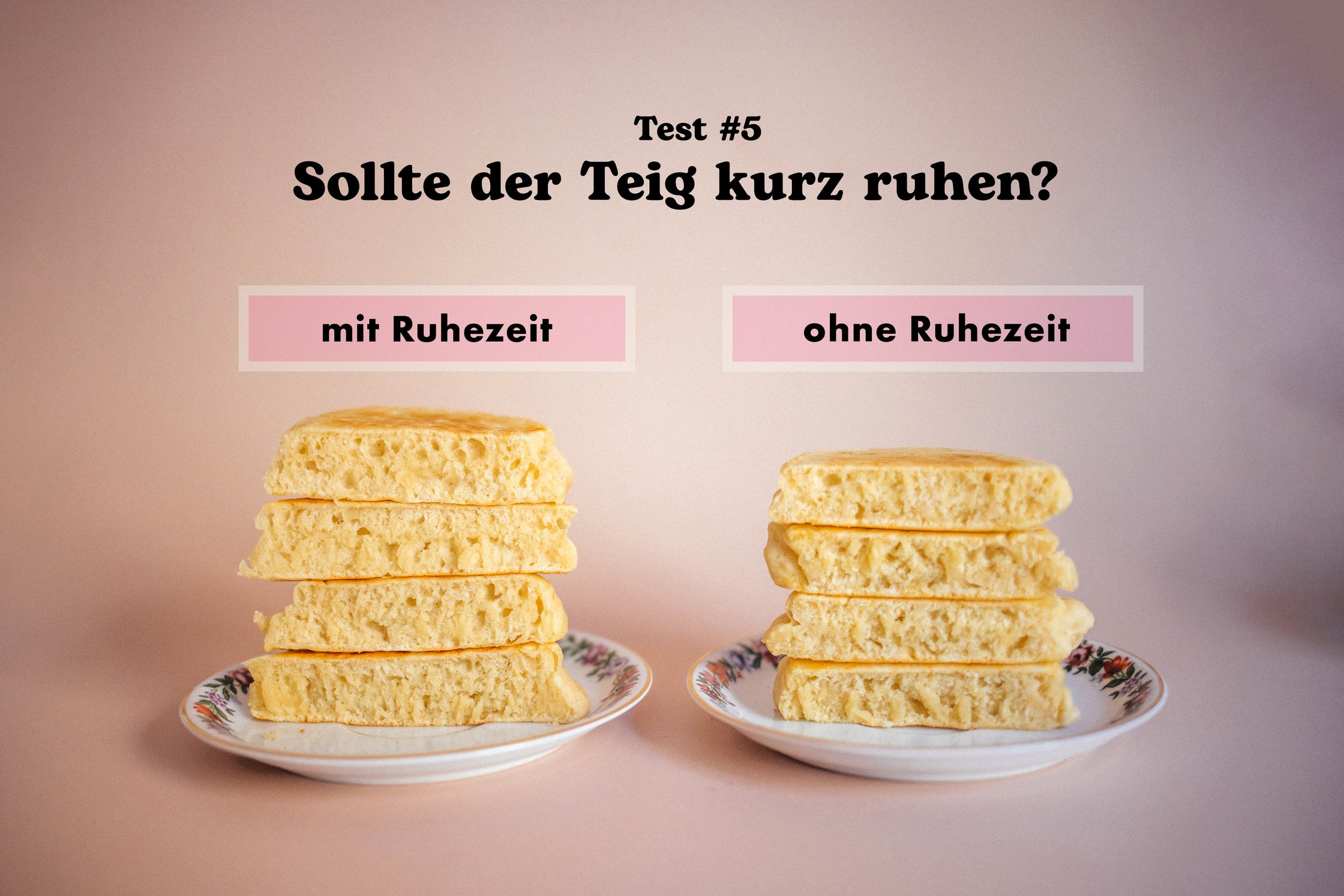 veganer pancake test sollte der teig ruhen