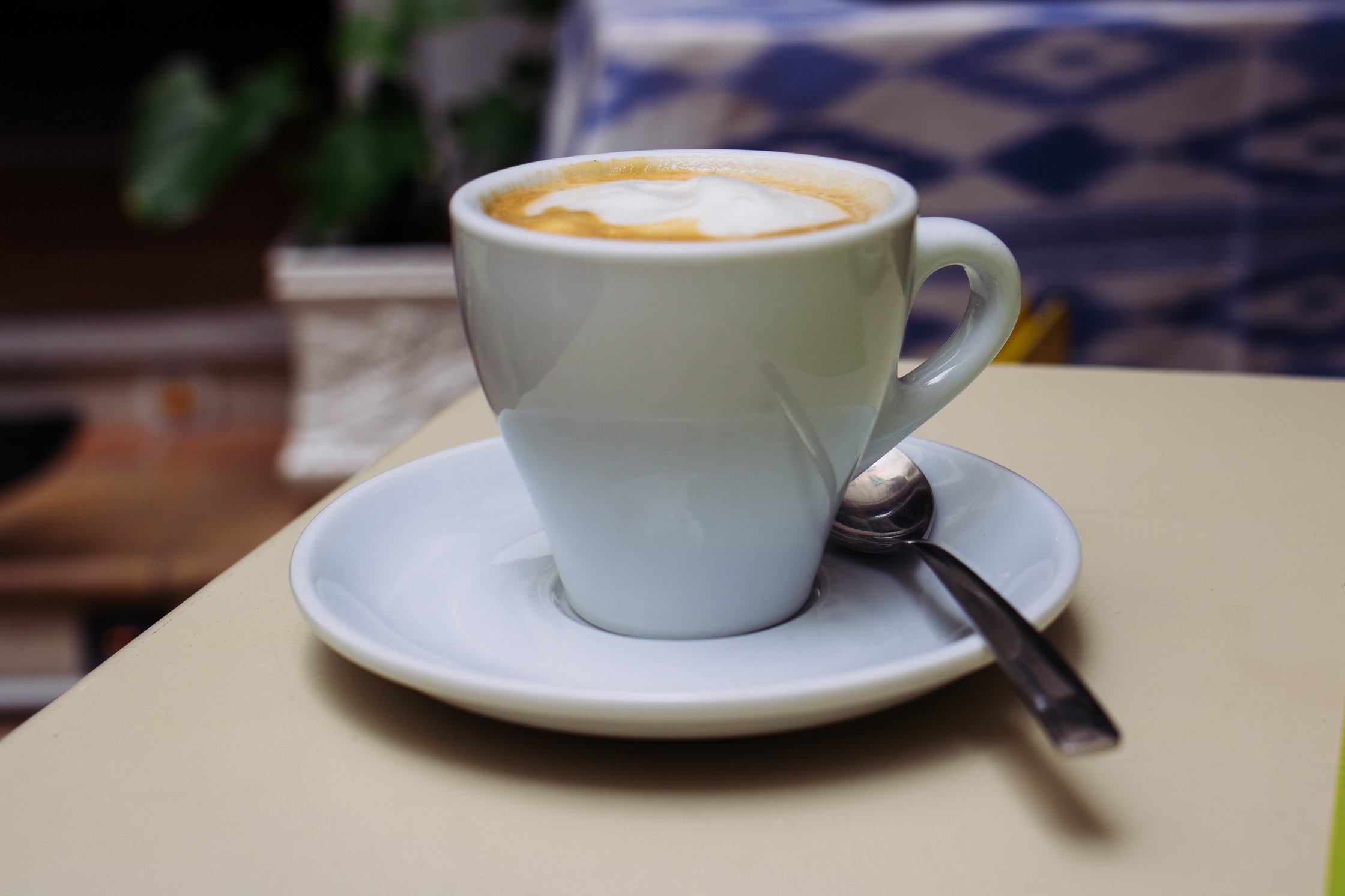 a cup of coffee