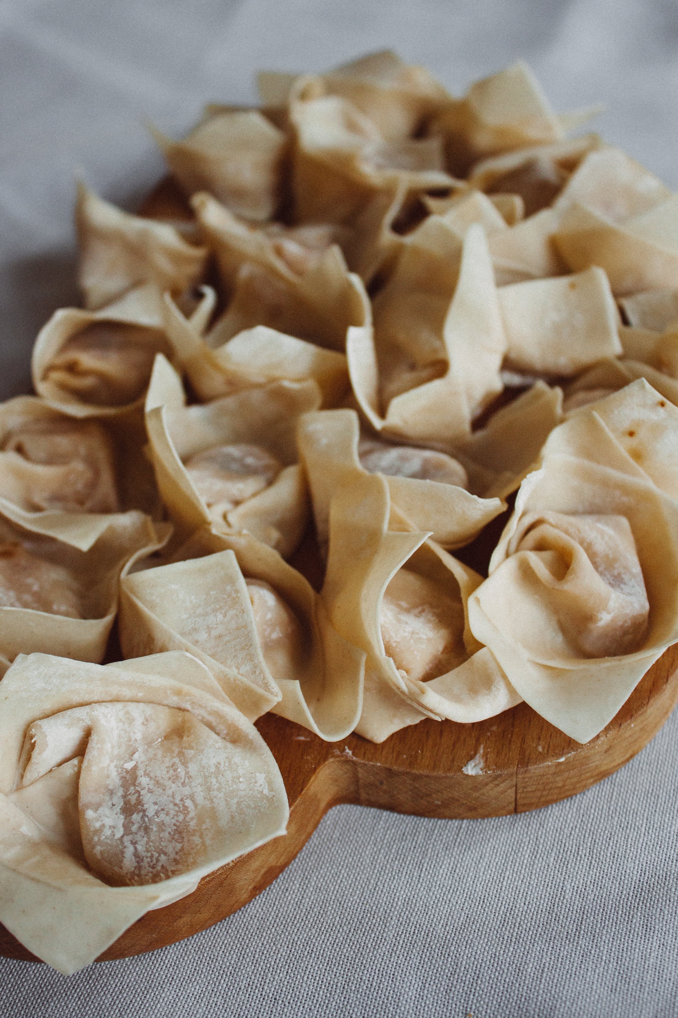wontons vor dem braten
