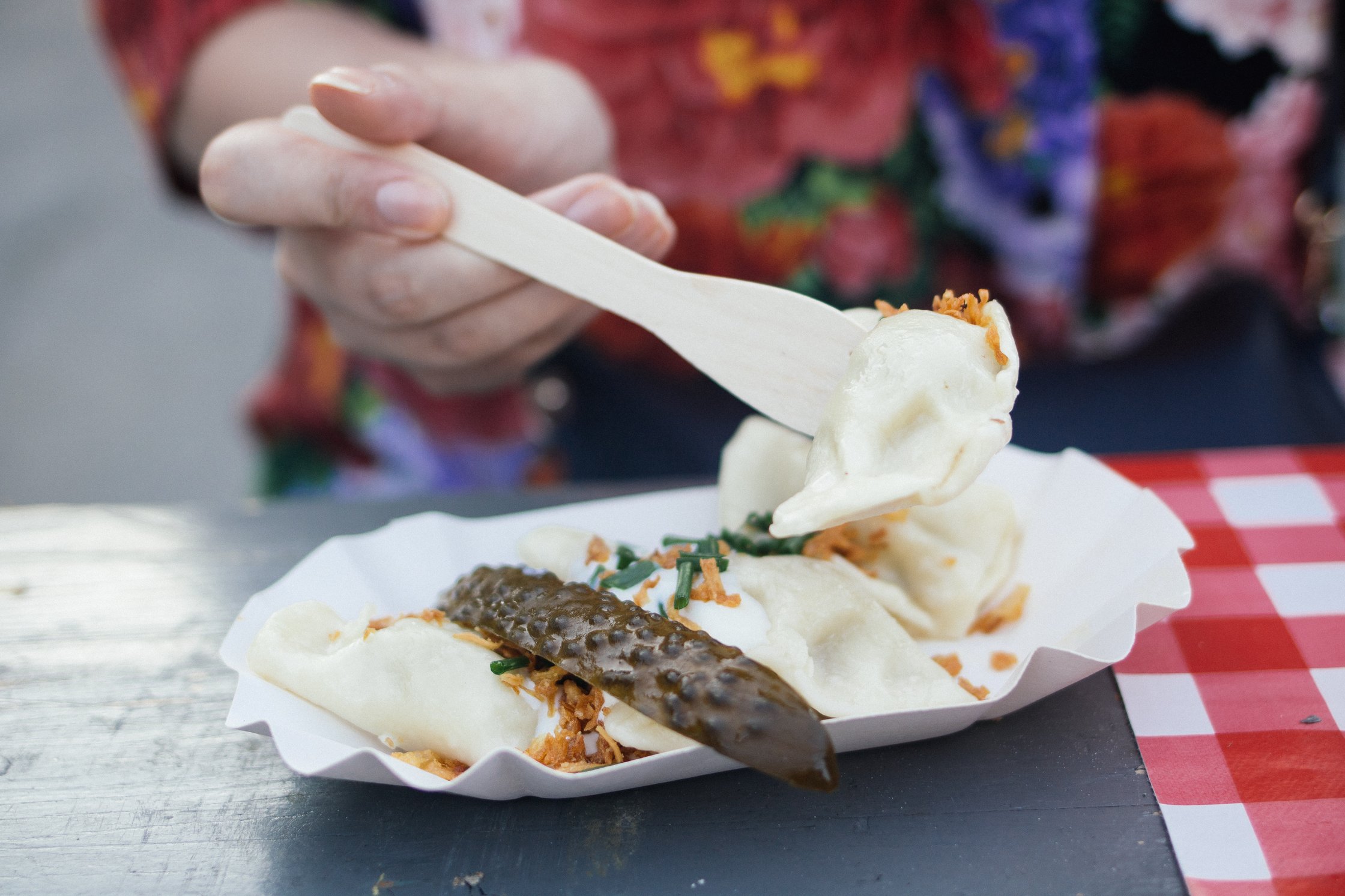 vegane Piroggen