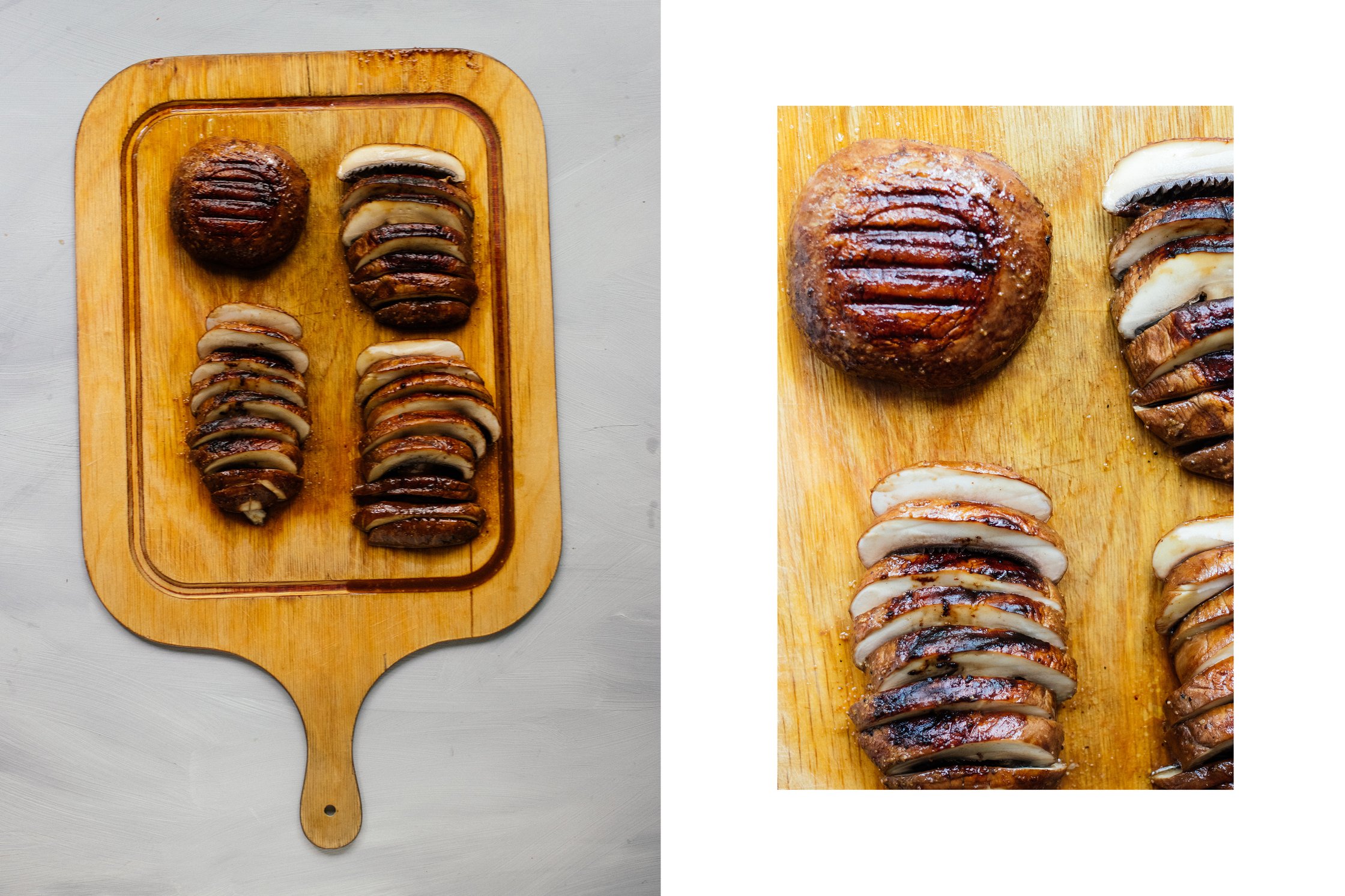 grilled portobello steaks