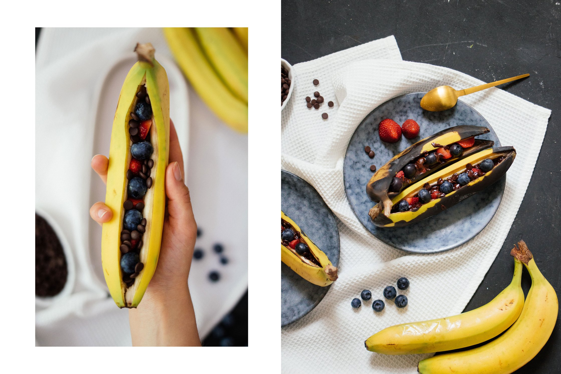 bananas before and after