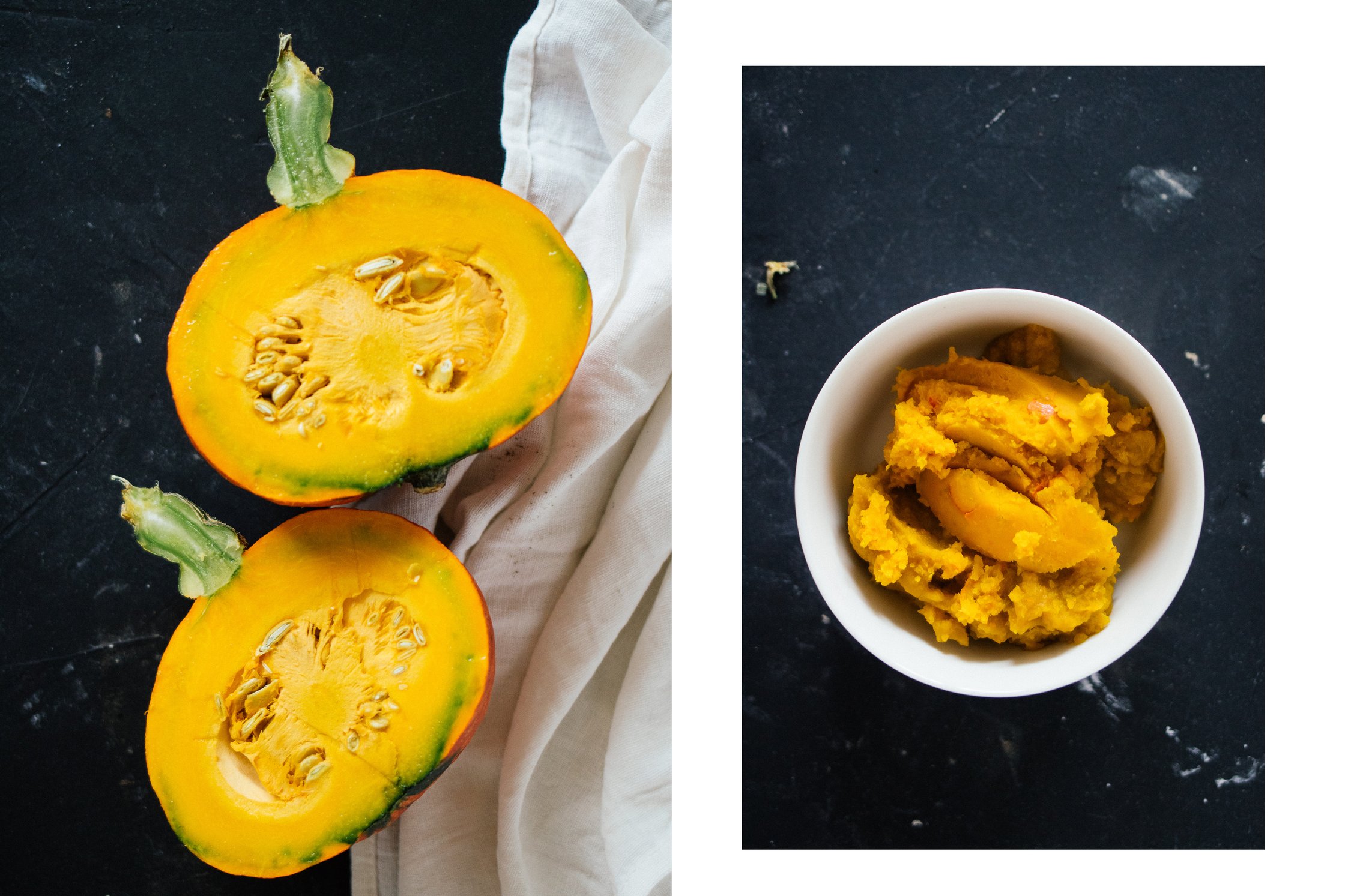 turning a pumpking into a puree