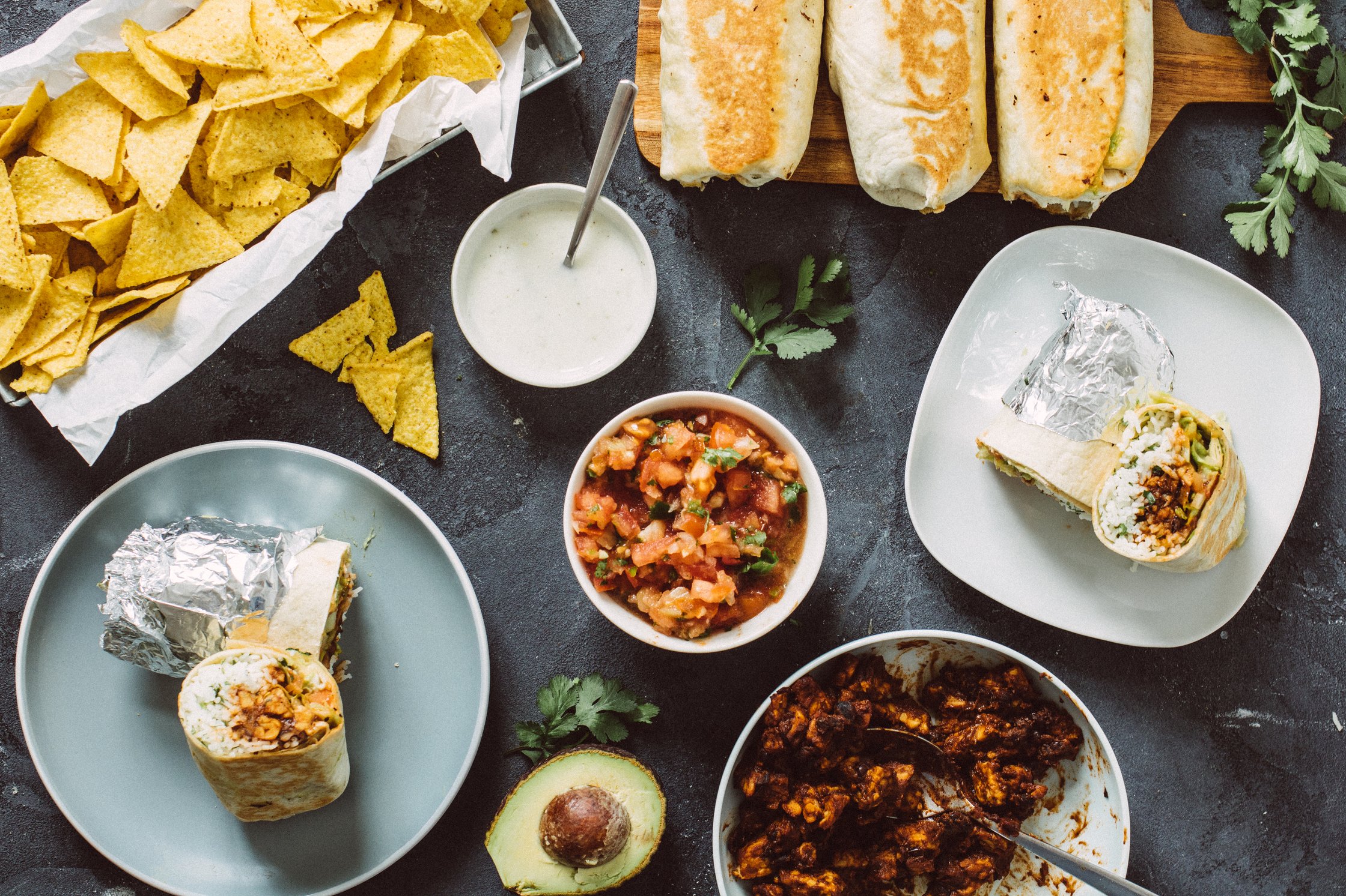 burritos served