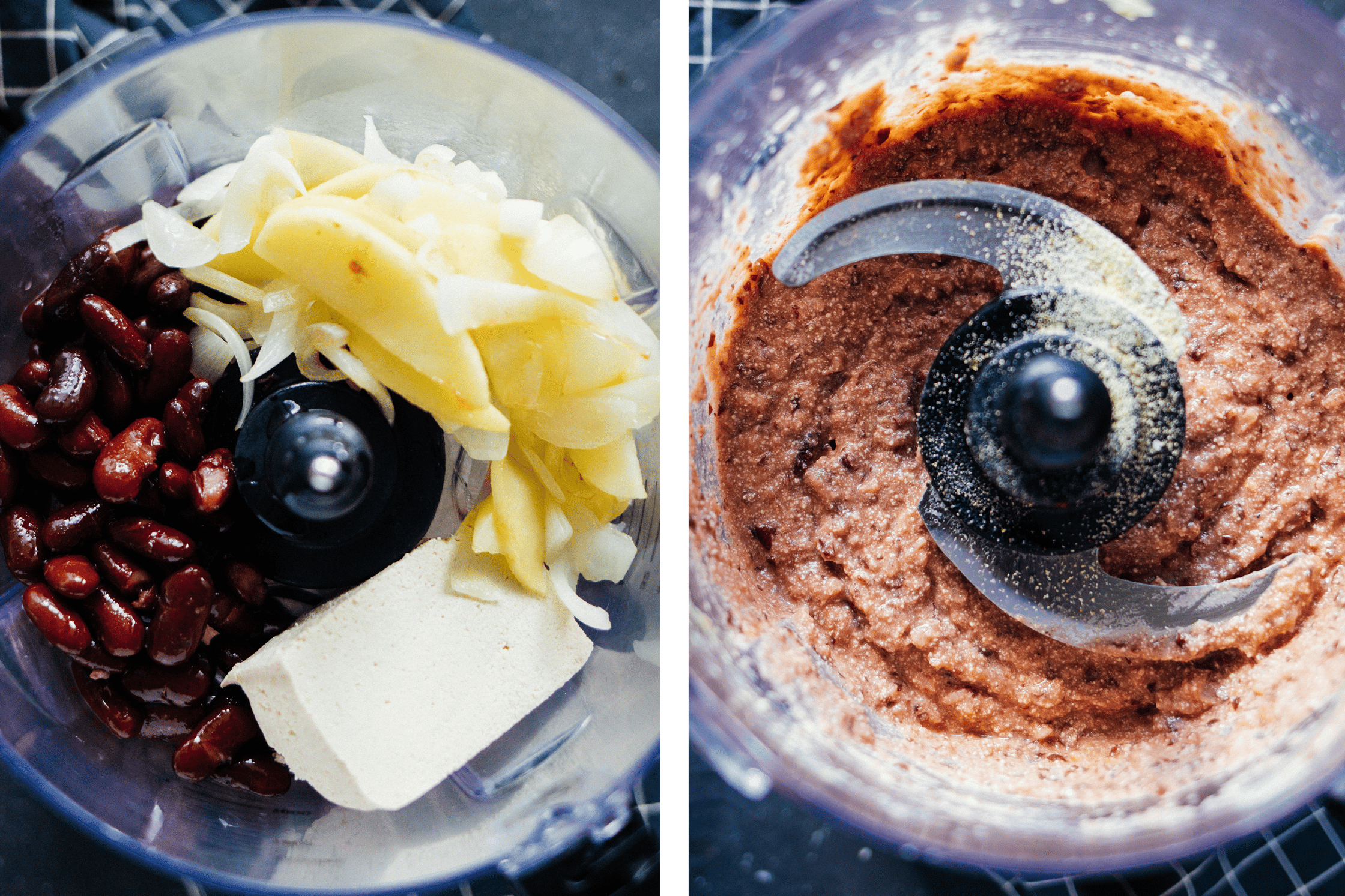vegan liverwurst made with kidney beans