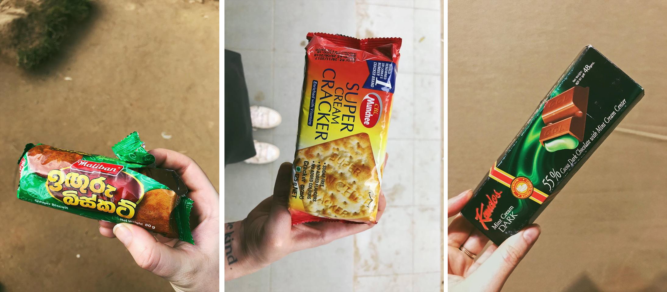 vegan product at supermarket in sri lanka
