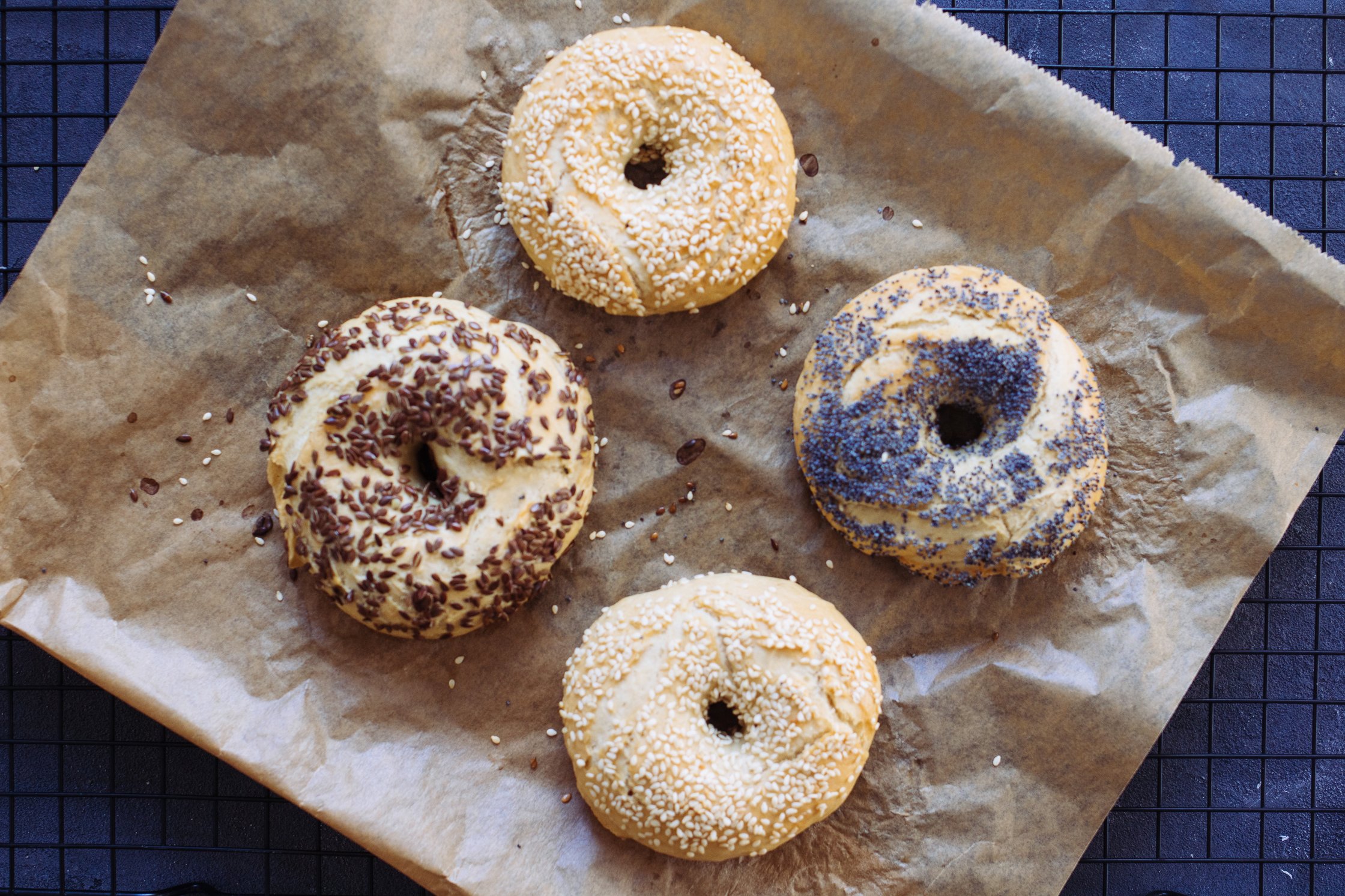 baked bagels