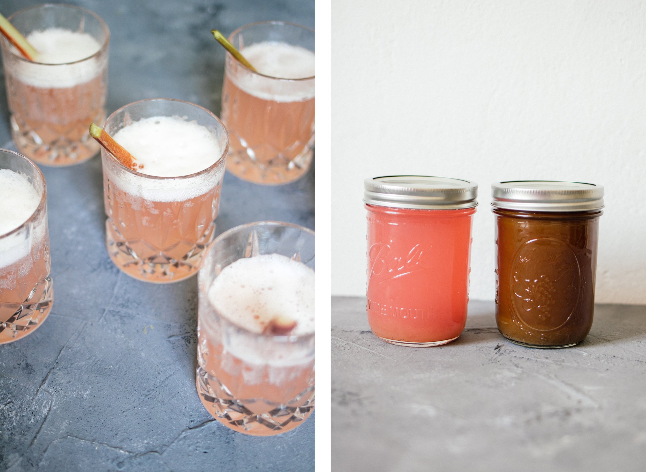rhubarb syrup