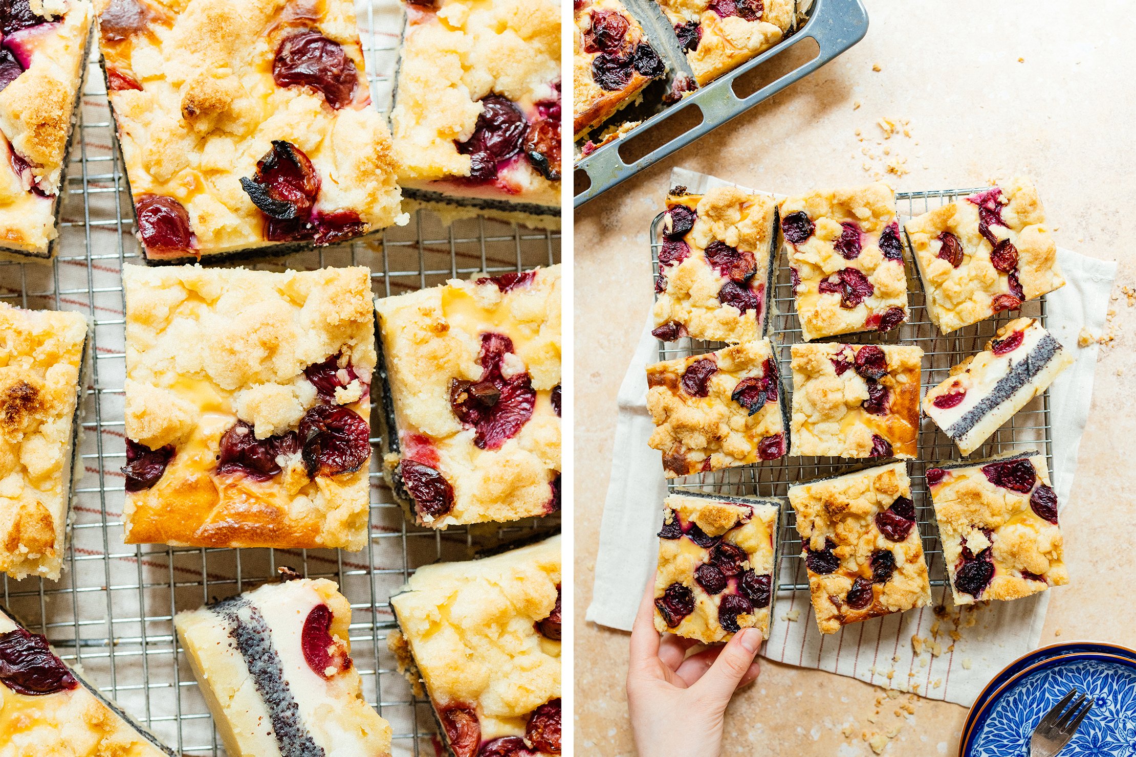 vegan cherry cake Wirth poppy s