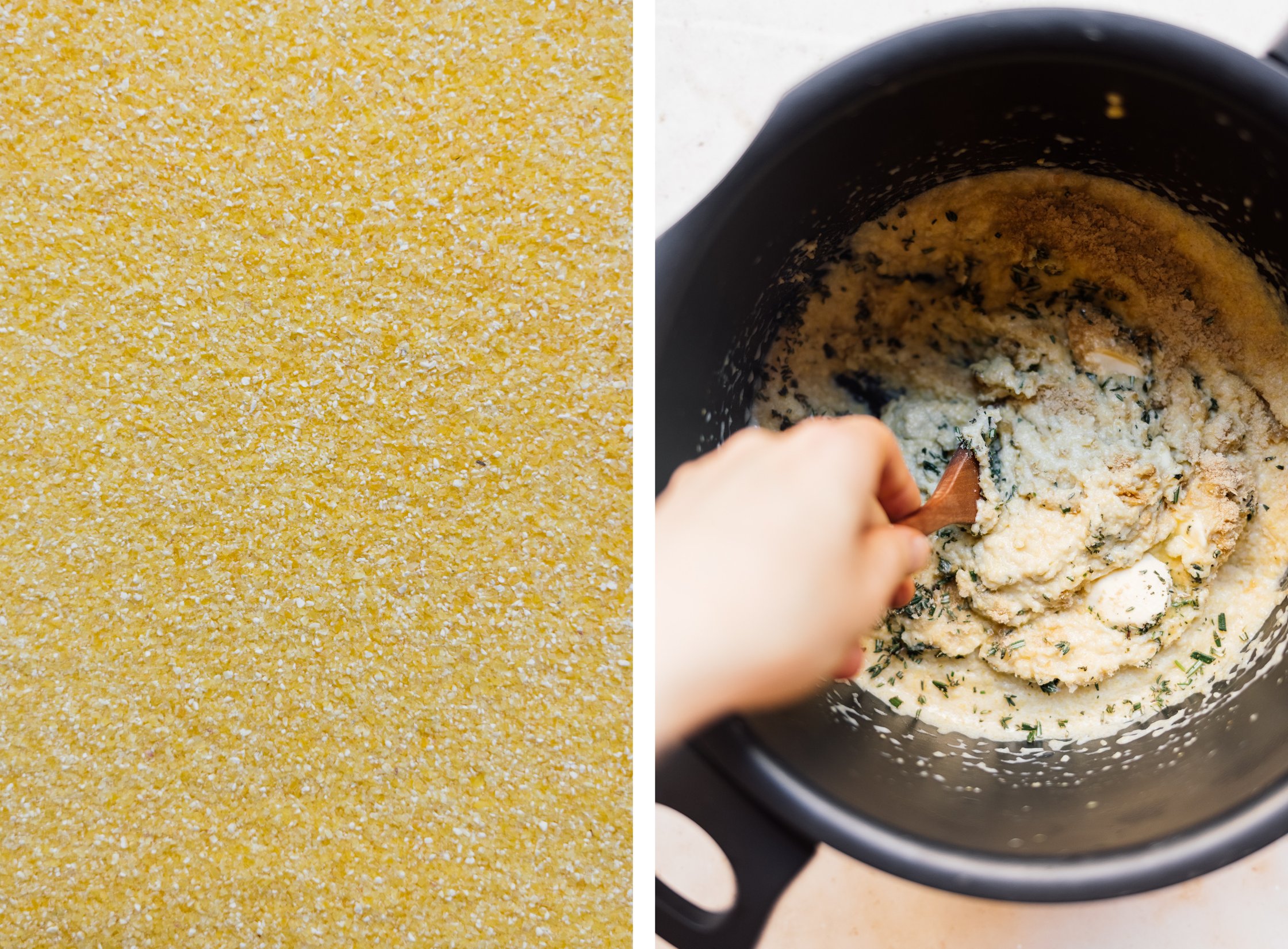 polenta anrühren