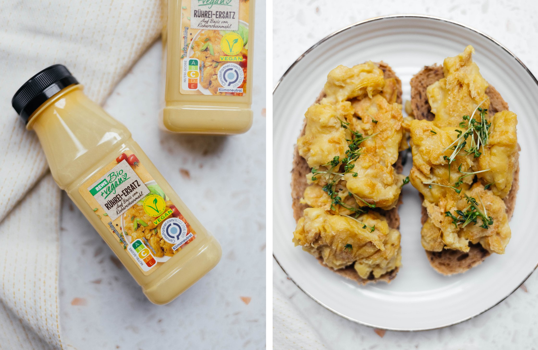 veganes Rührei zum Anrühren von Rewe
