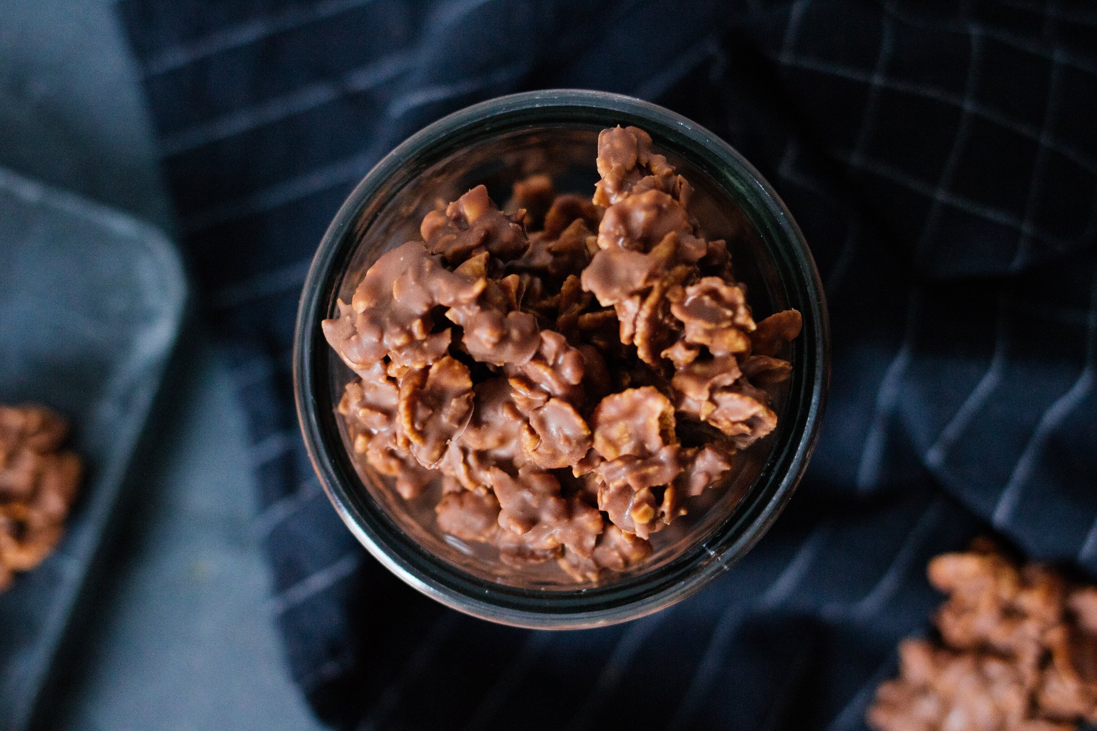 table top photo choco crossies