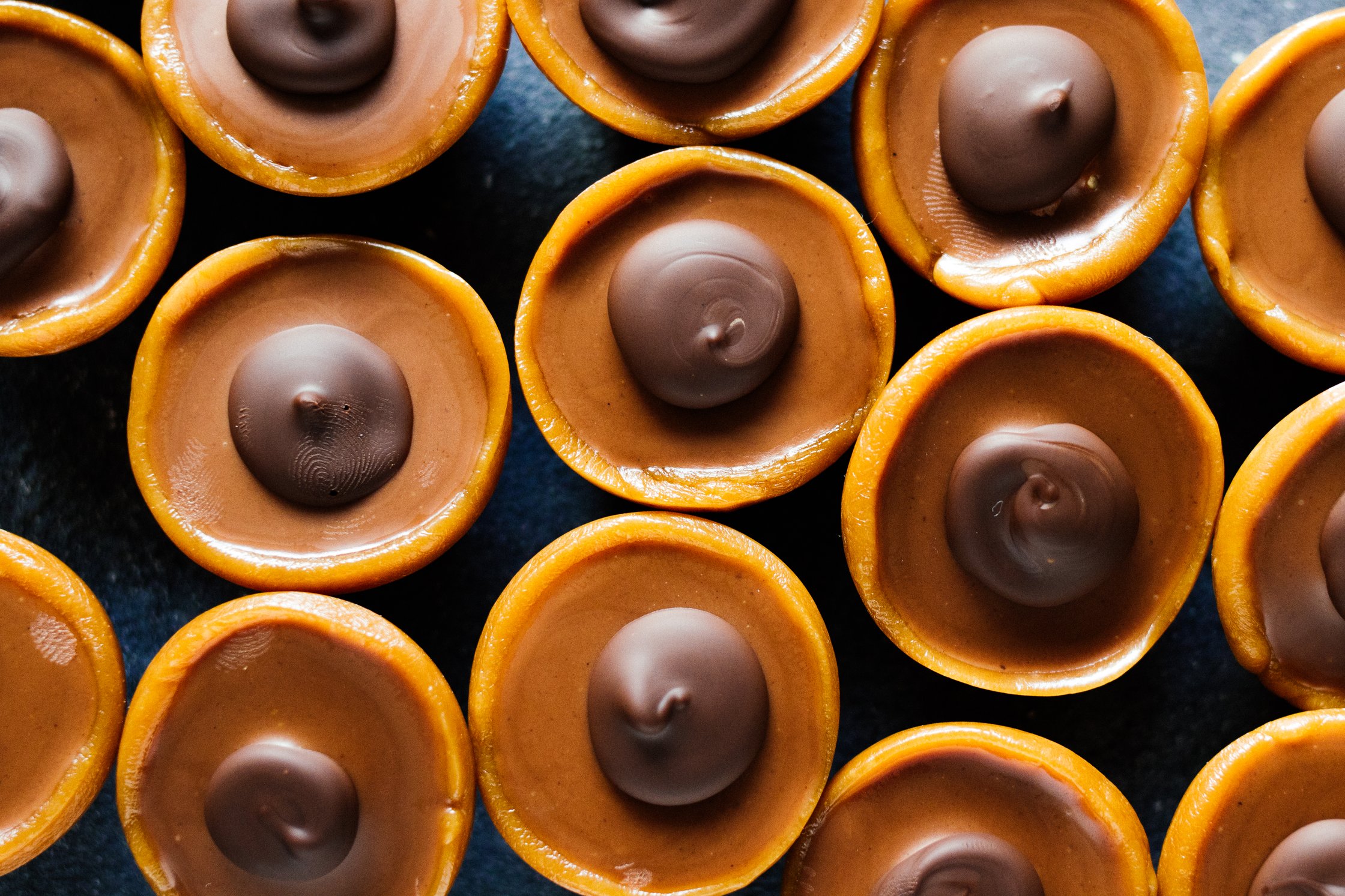 homemade vegan toffifee