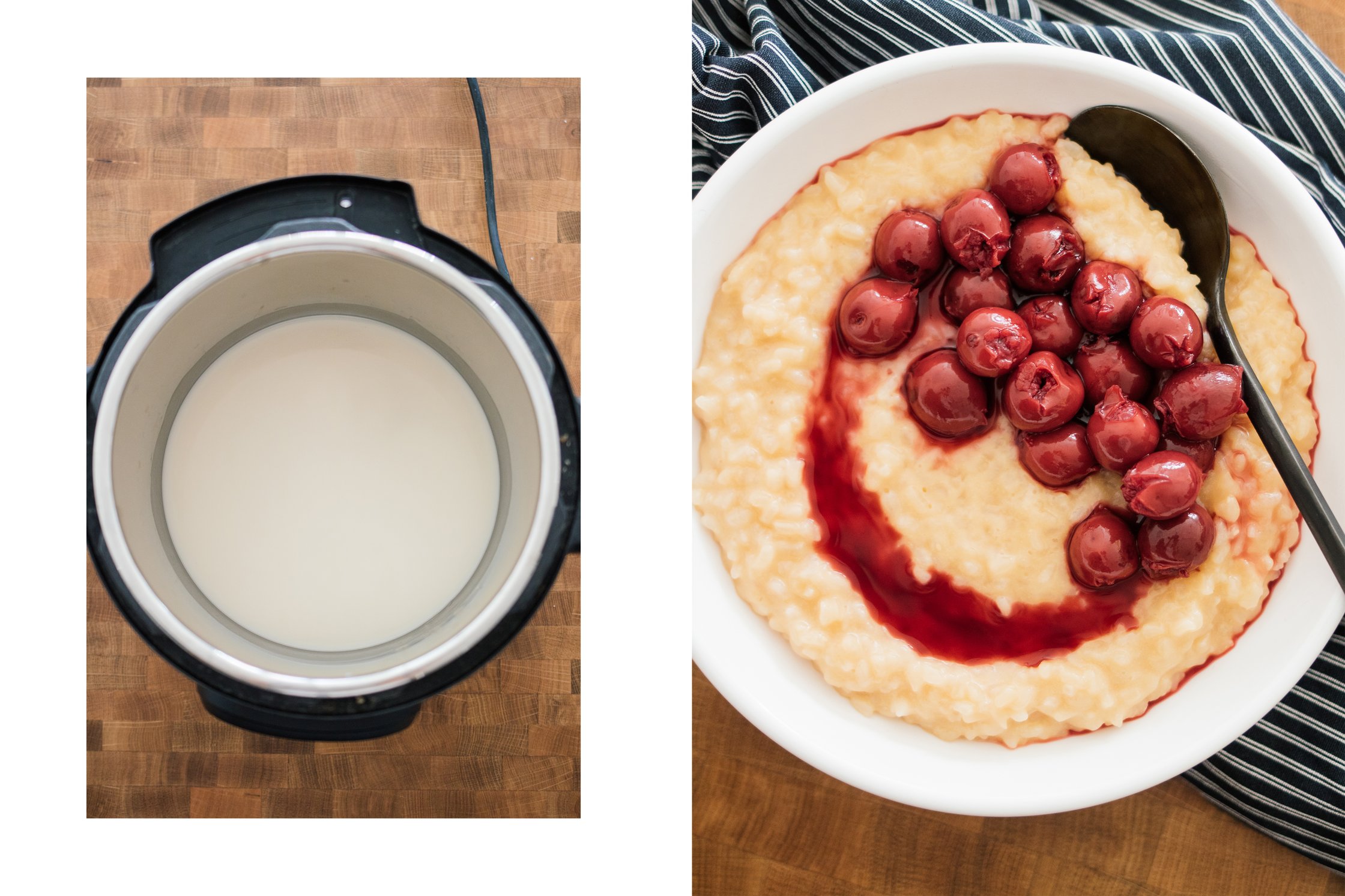 veganer Milchreis wird im Instant Pot zubereitet