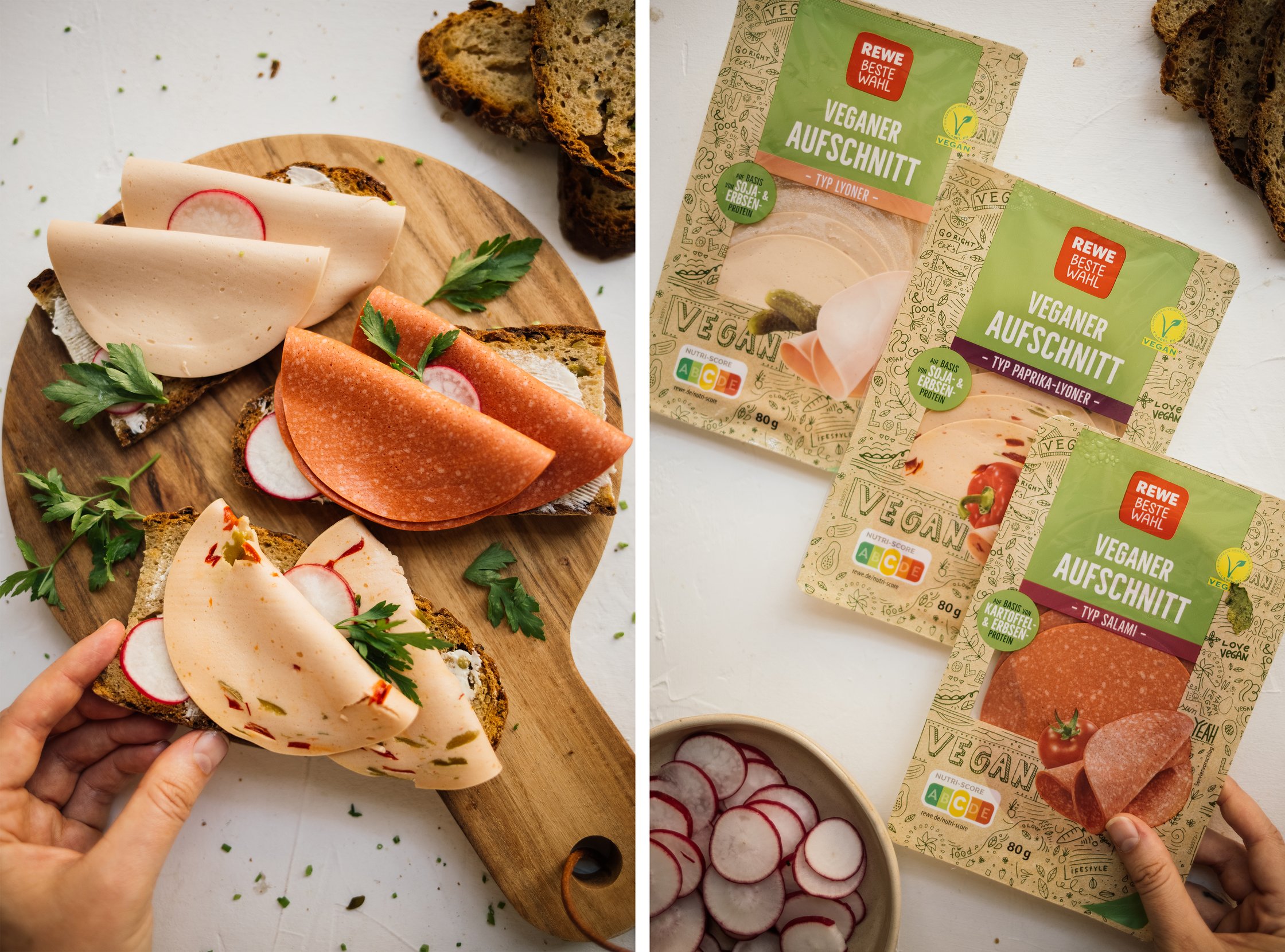 vegan cold cuts from rewe