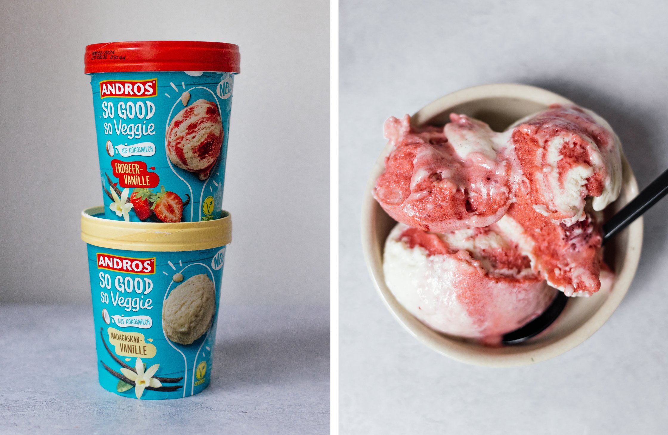 veganes Eis von Andros