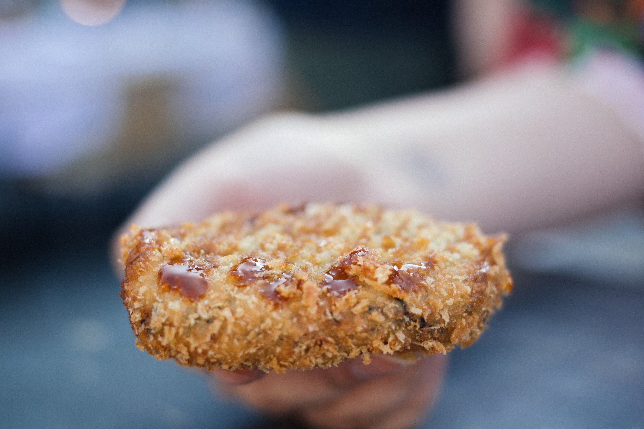 Frittierte Krokette