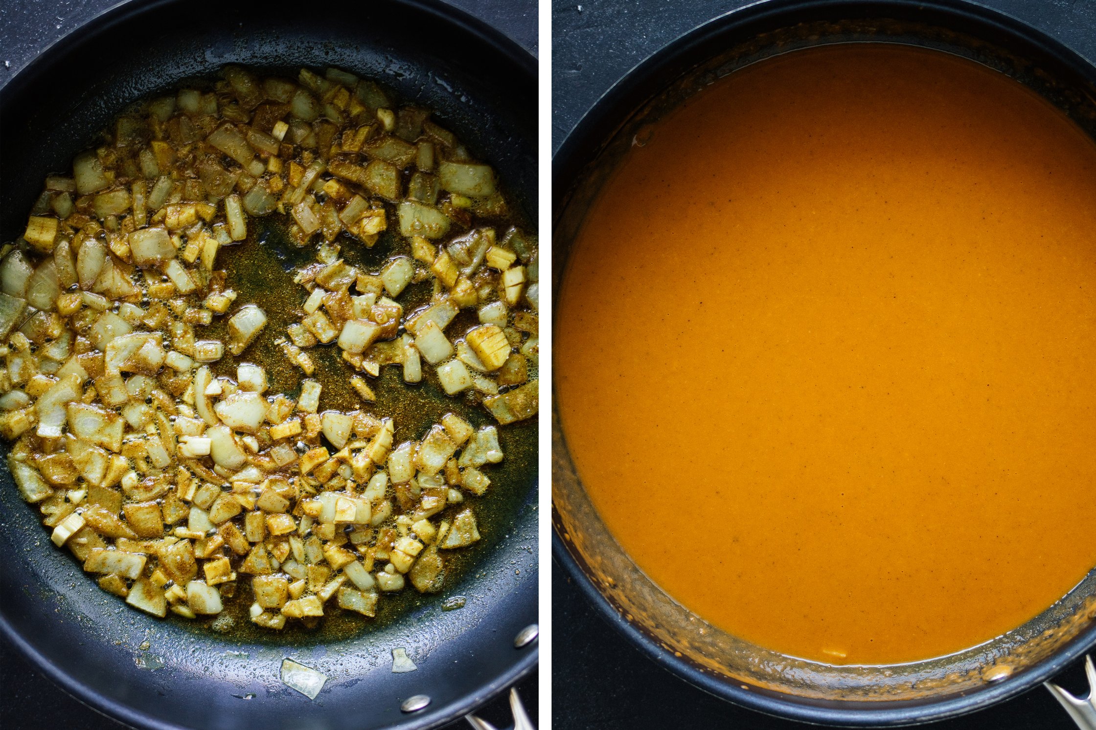 veganes Curry wird gekocht