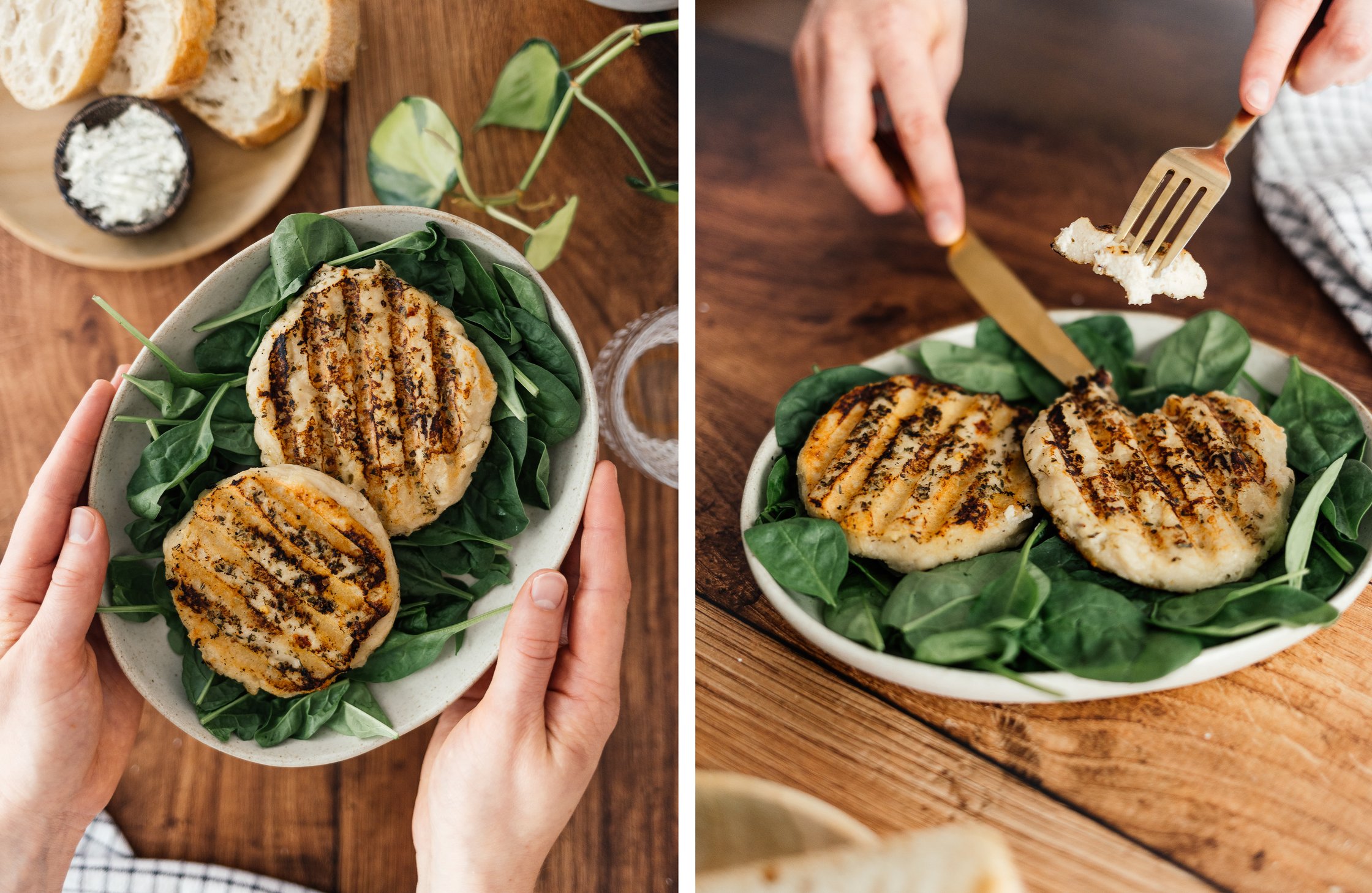veganer Grillkäse