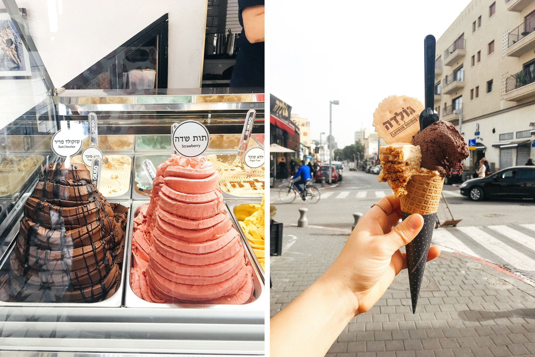 vegan ice cream at Anita
