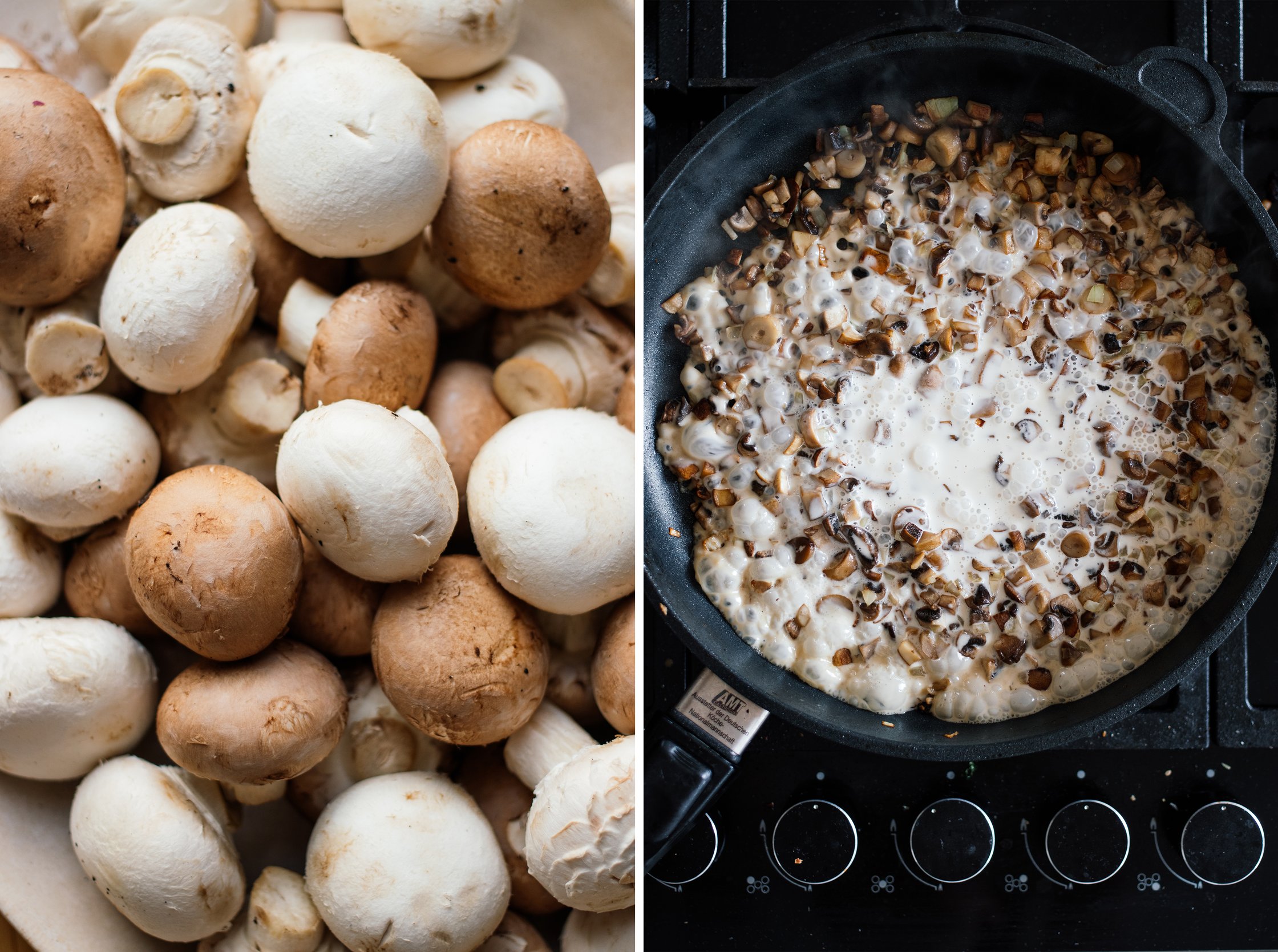 pilzfüllung kochen für vegane plätzli