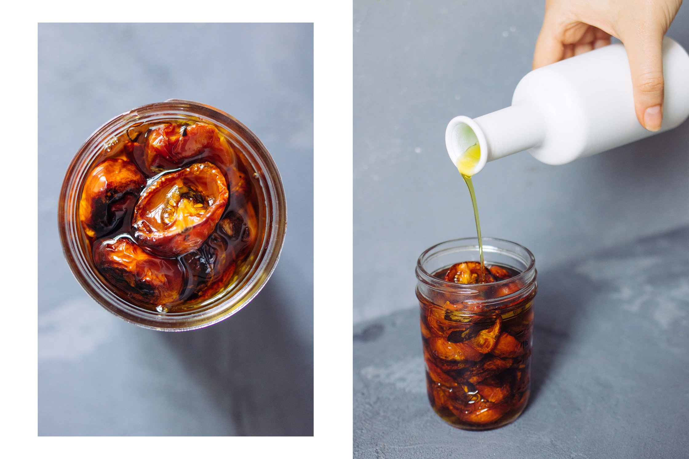 Getrocknete Tomaten im Glas