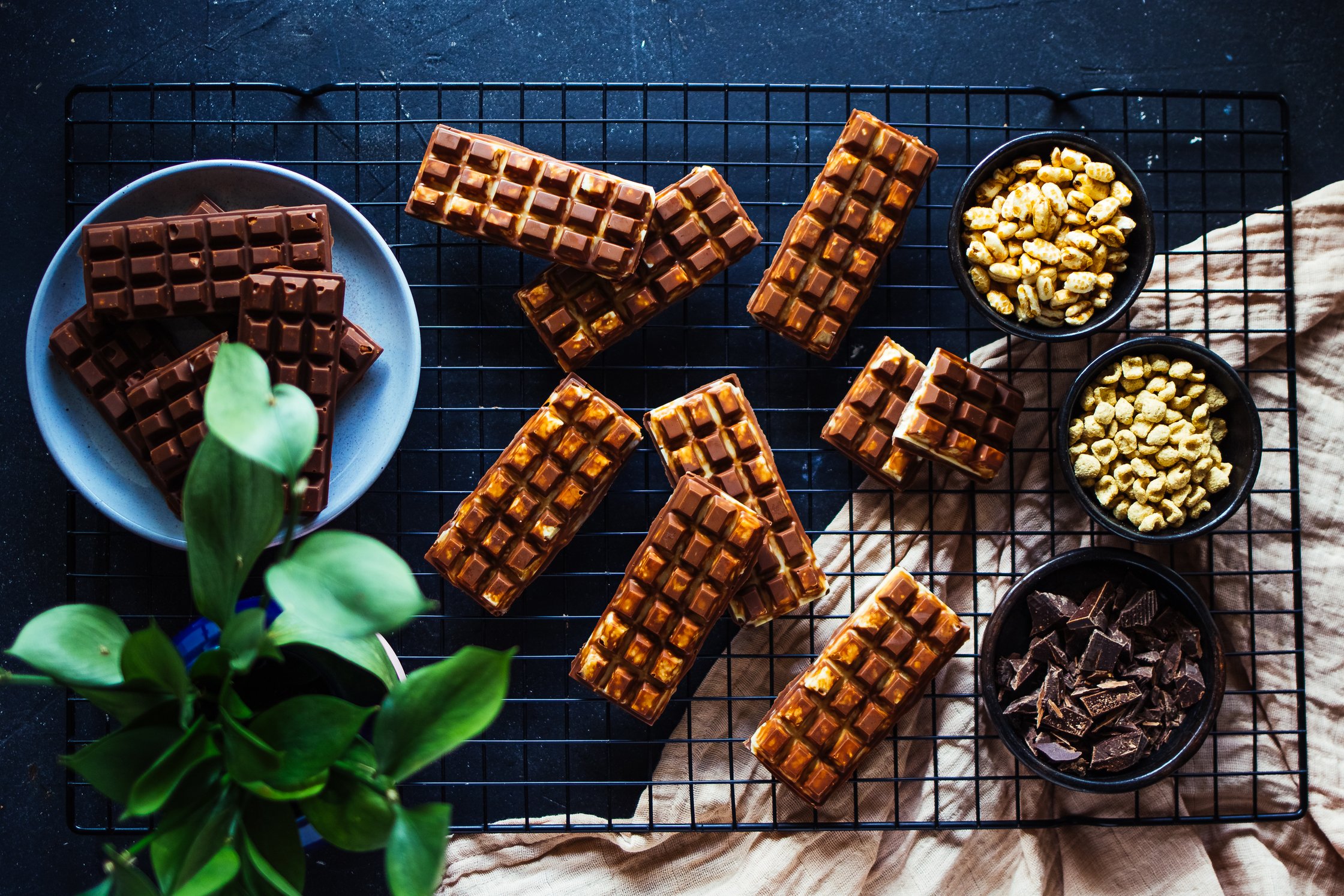 vegane Kinder Country gefüllt mit gefülltem Hafer