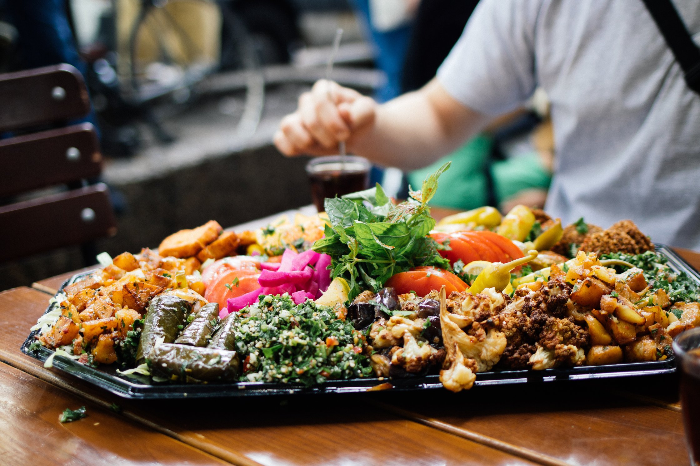 appatizer plate at azzam