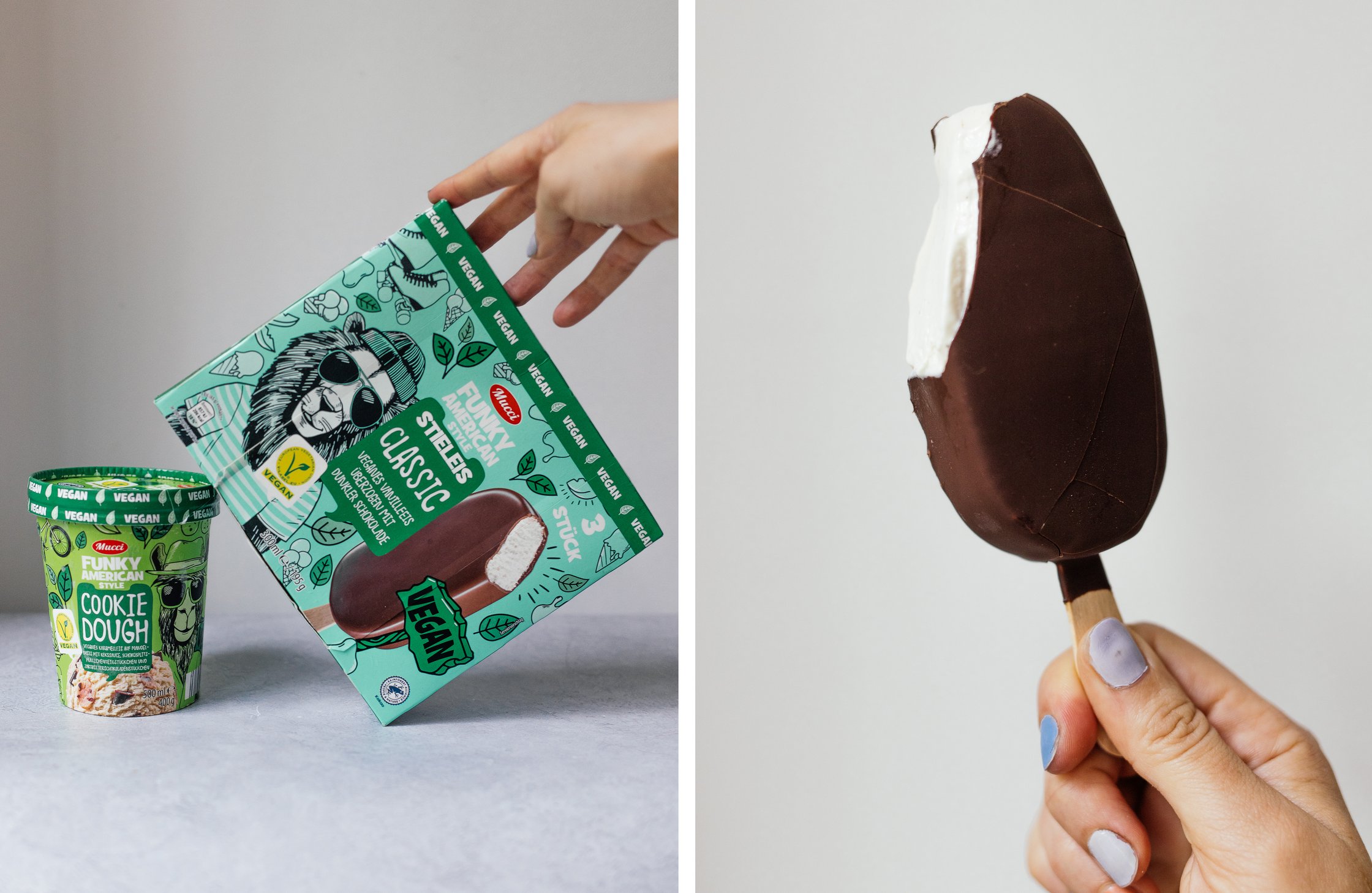 Mucci ice cream vegan