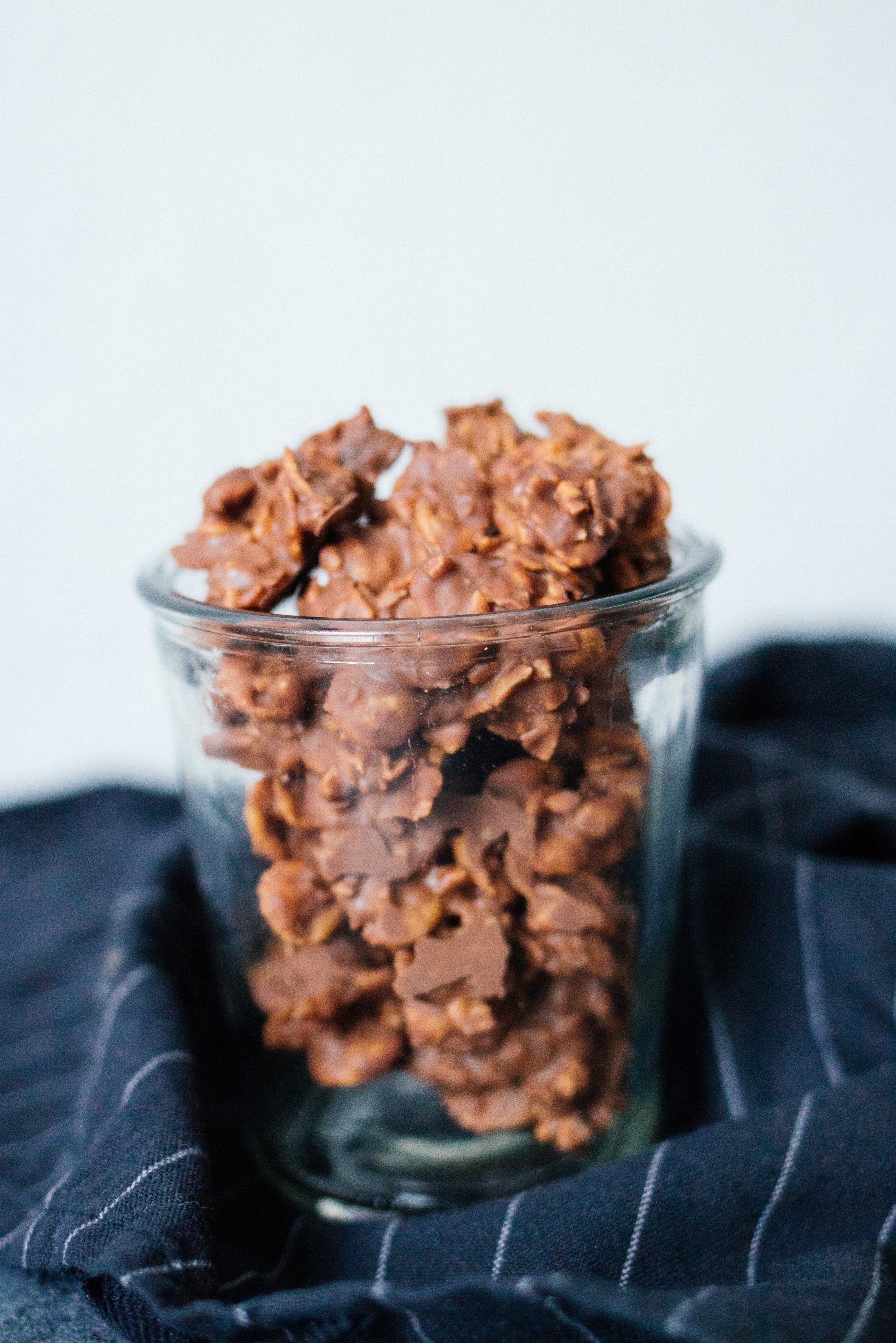 Choco Crossies in a jar