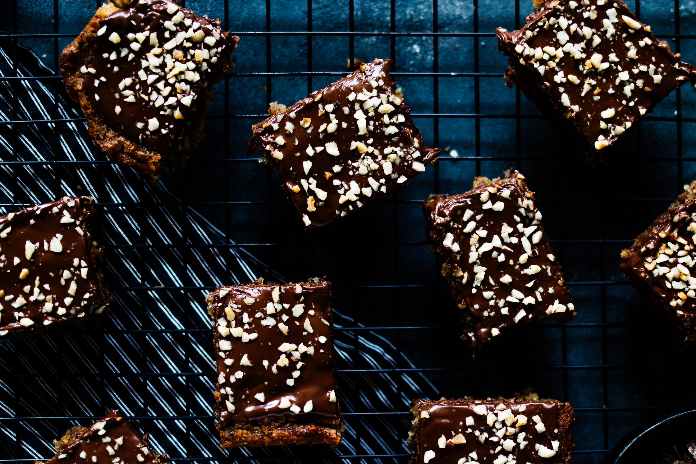 vegan chocolate bread with hazelnuts