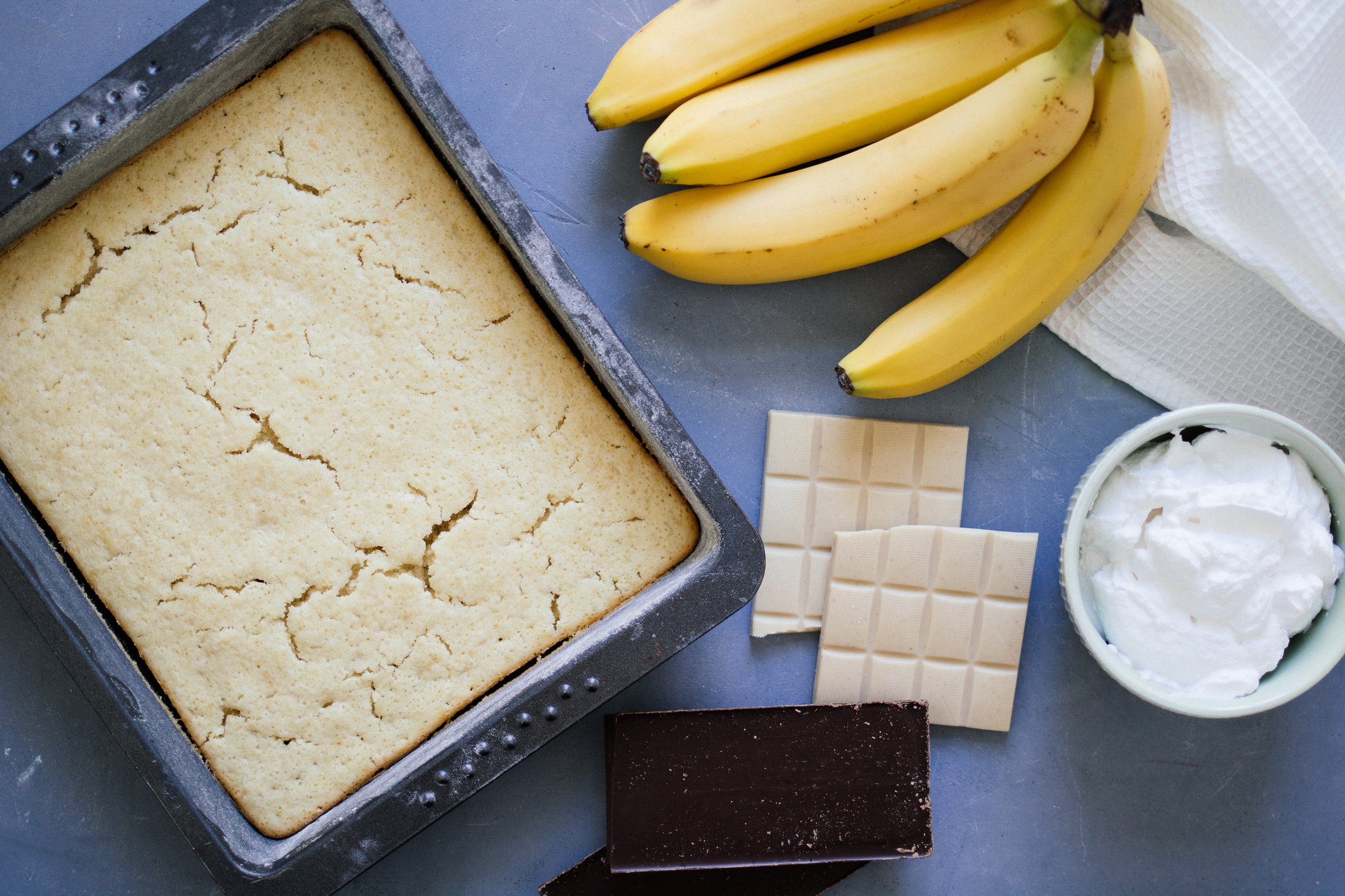 Zutaten für die Schokobanane