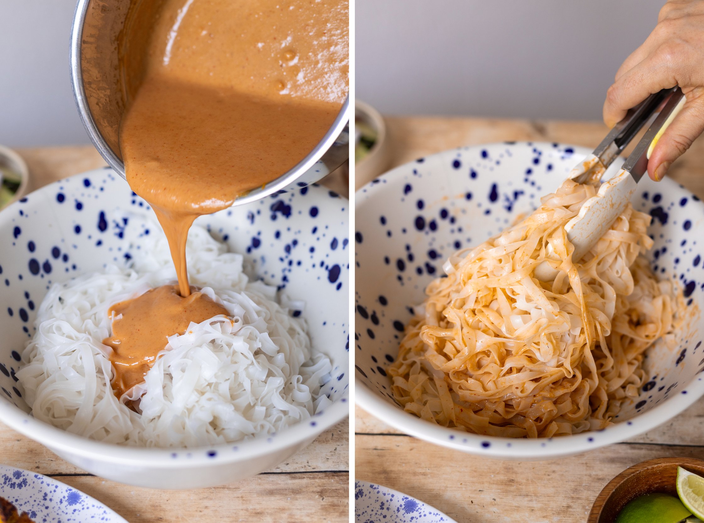 The sauce and