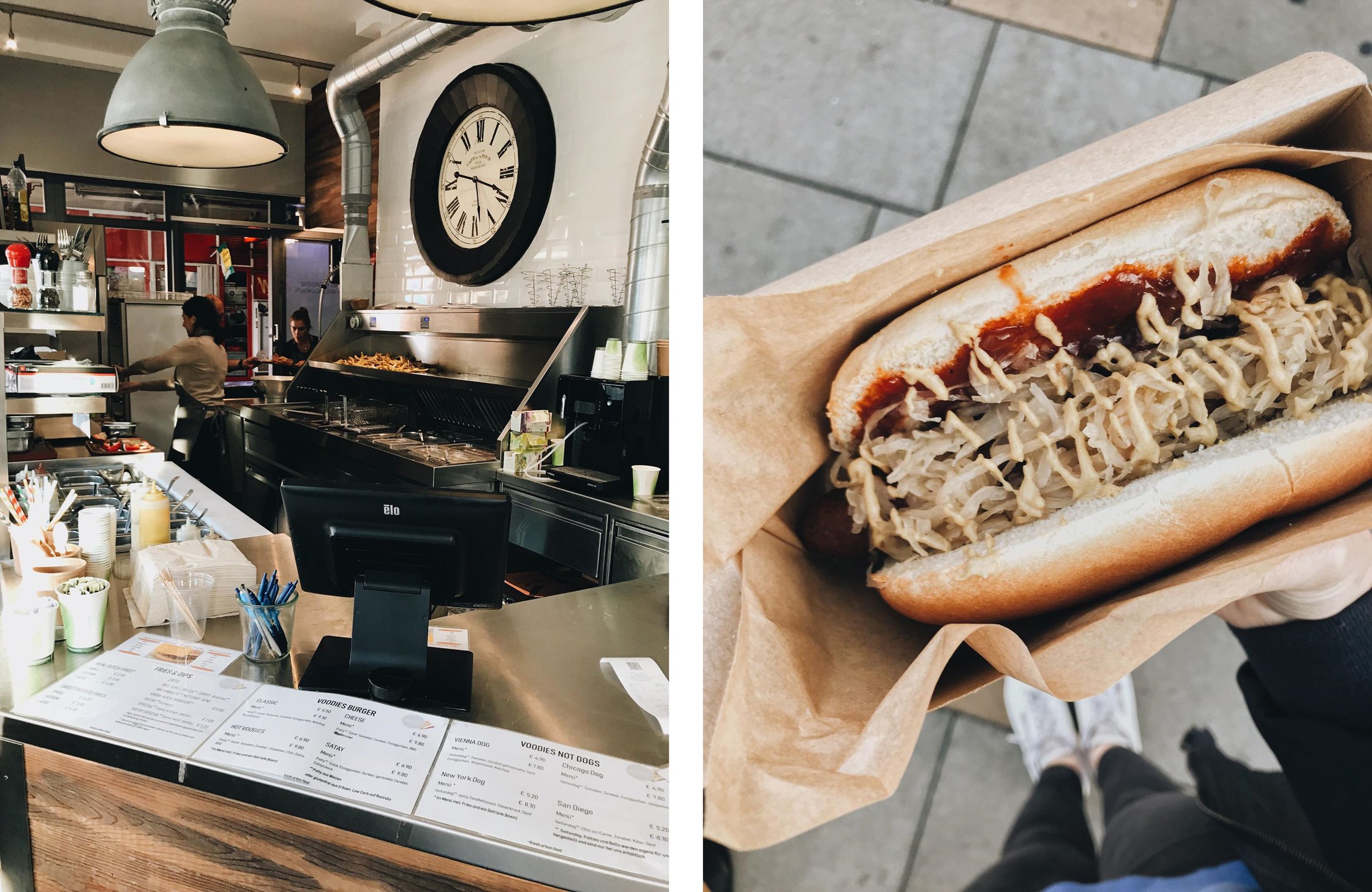 vegan hot dog in vienna