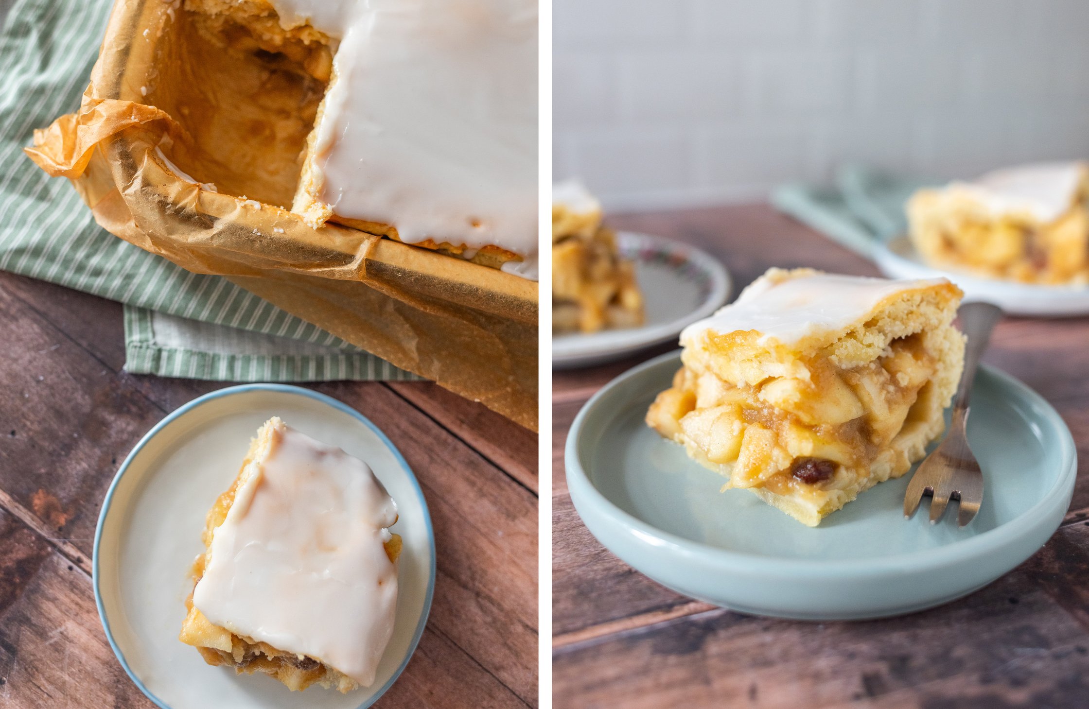 kuchenstück und backform