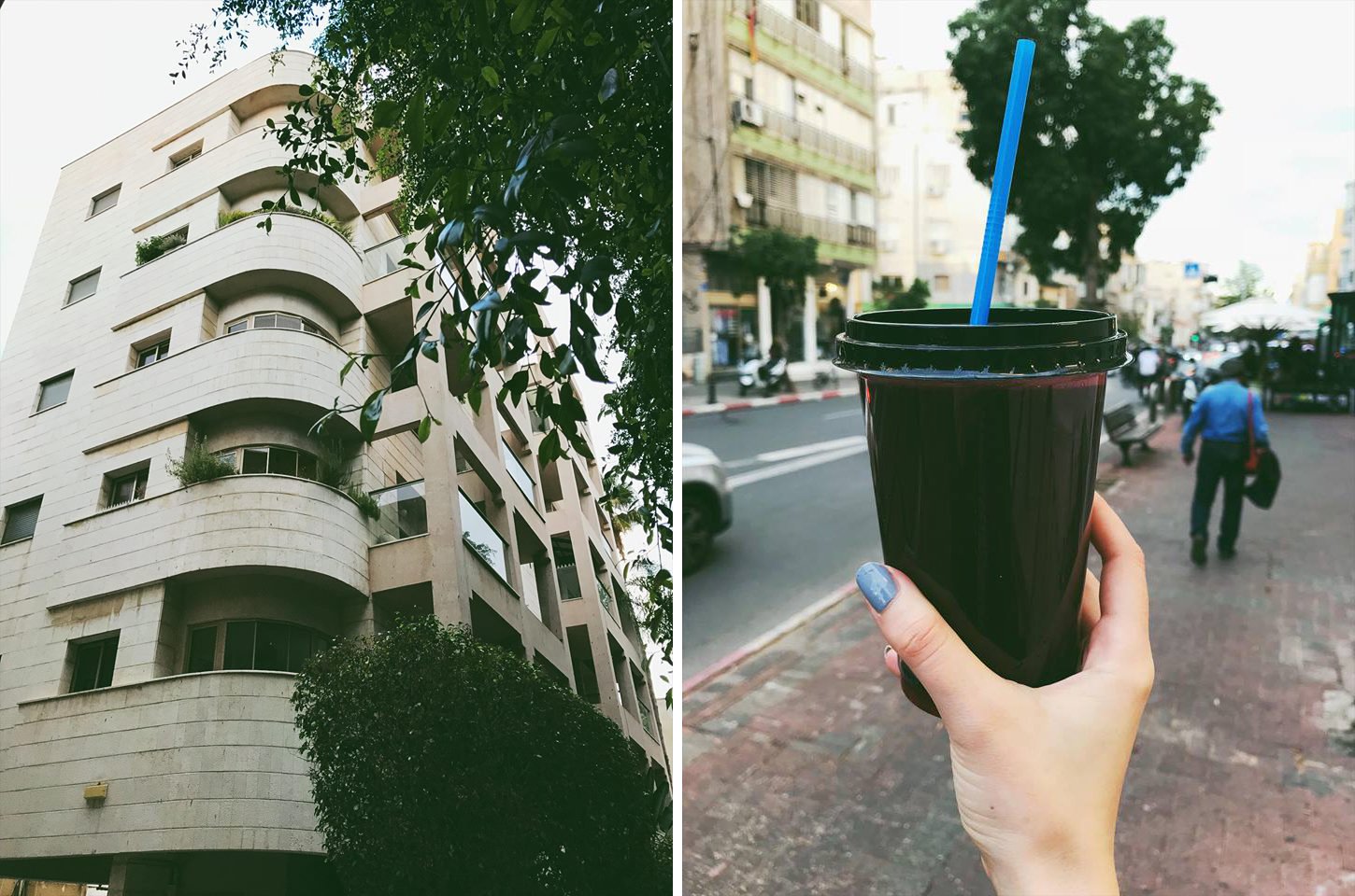juice and city in tel aviv