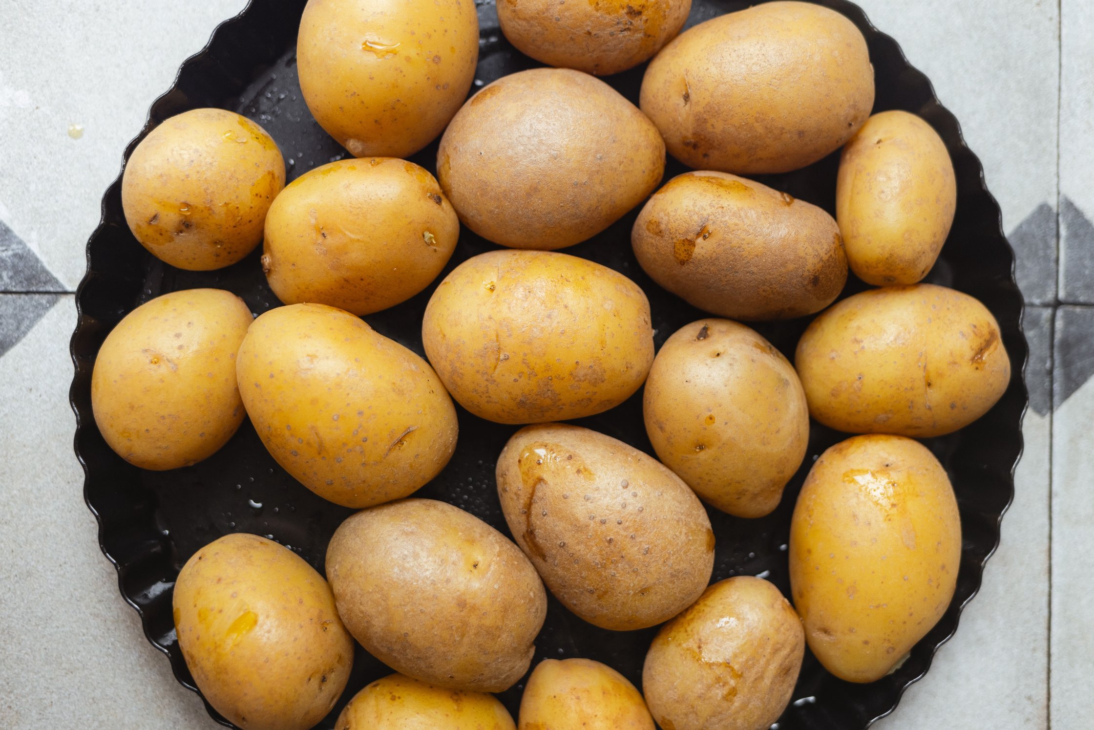 gekochte Kartoffeln