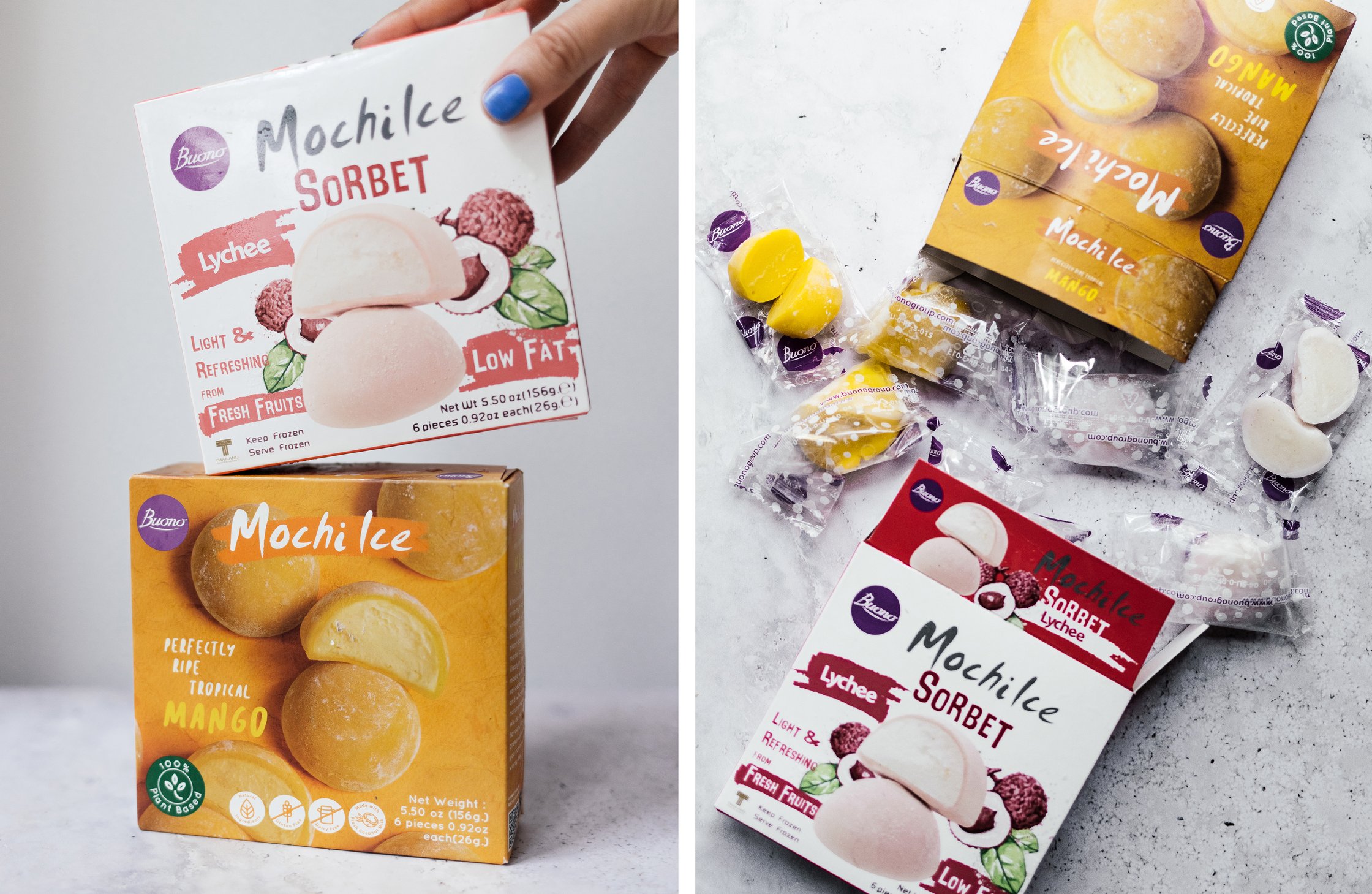 veganes Mochi-Eis von Buono