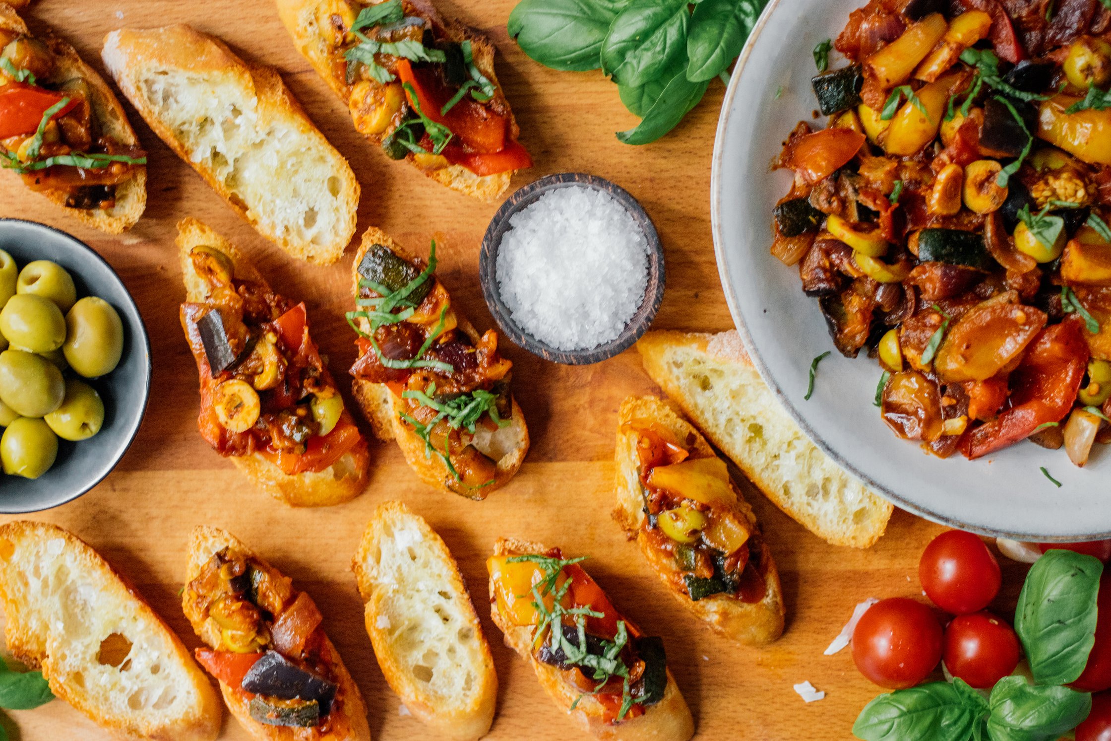 nahaufnahme von veganem ratatouille