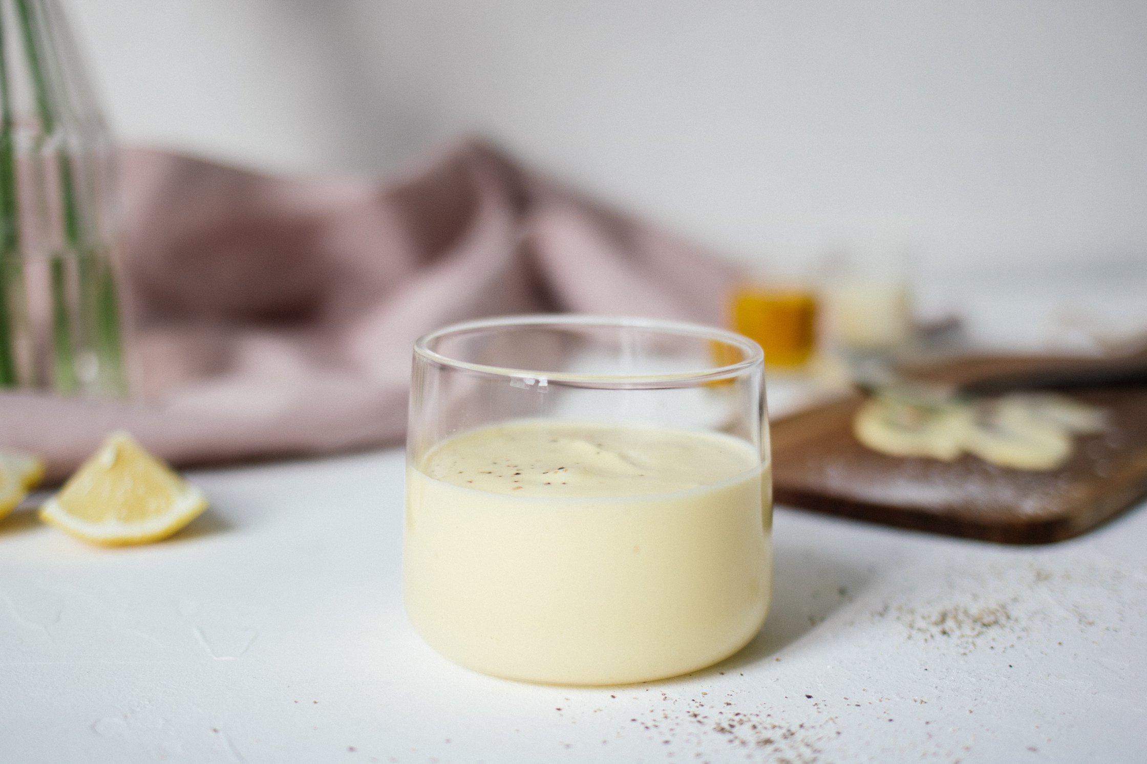 vegane Mayonnaise im Glas